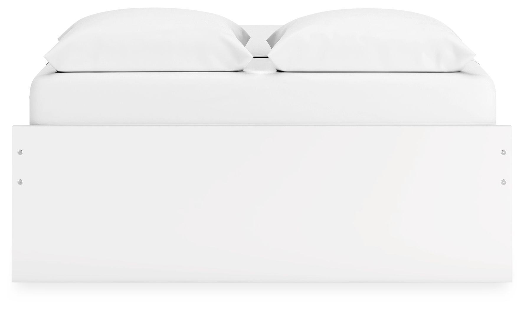 Onita - Queen Platform Bed - White, white, view 6