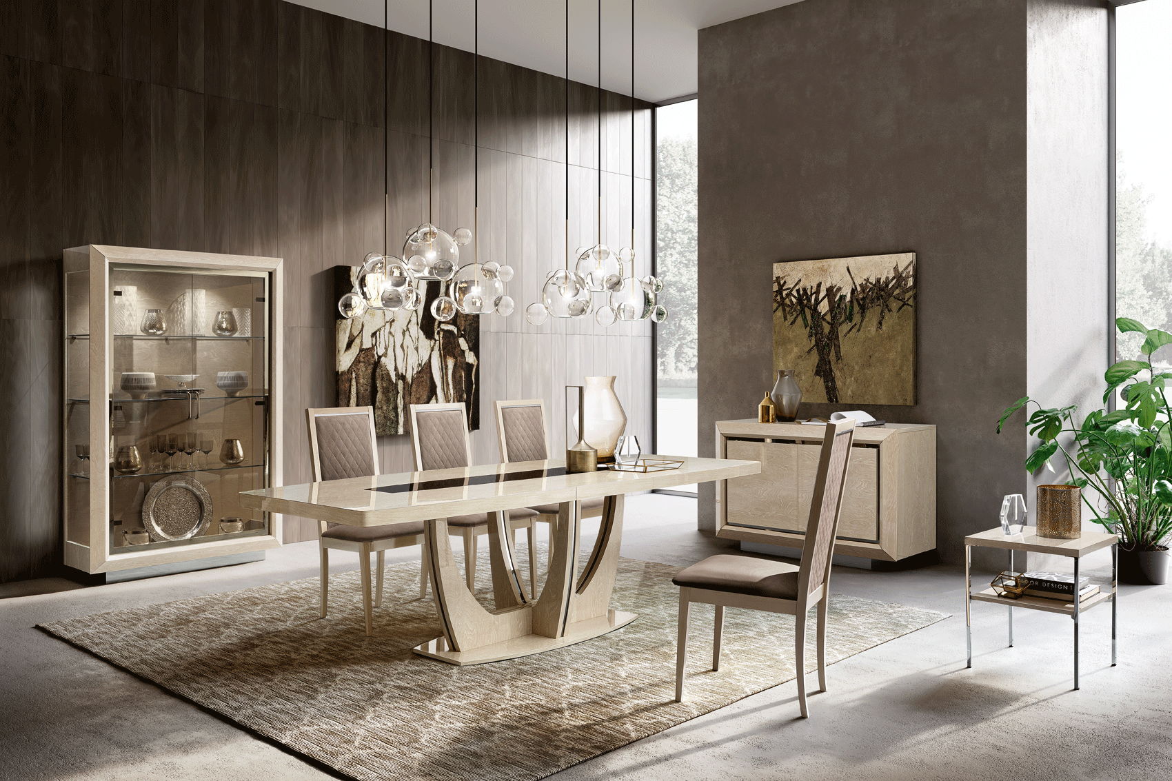 Elite - 2 Door Buffet - Ivory