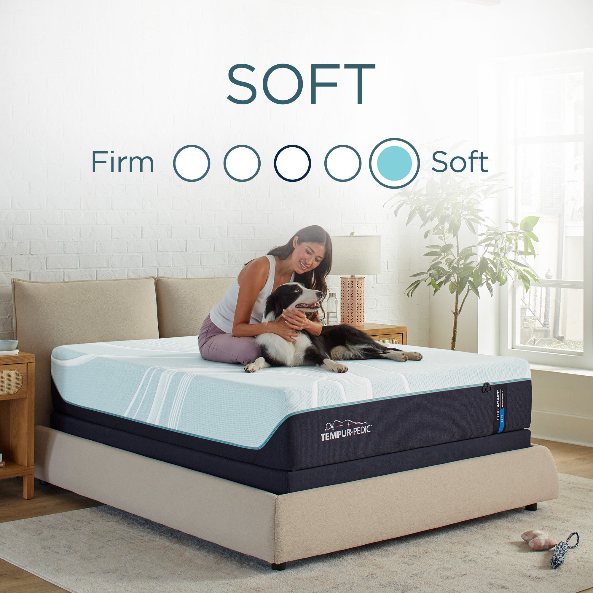 Adapt - Tempur-LuxeAdapt Soft Mattress - California King Image