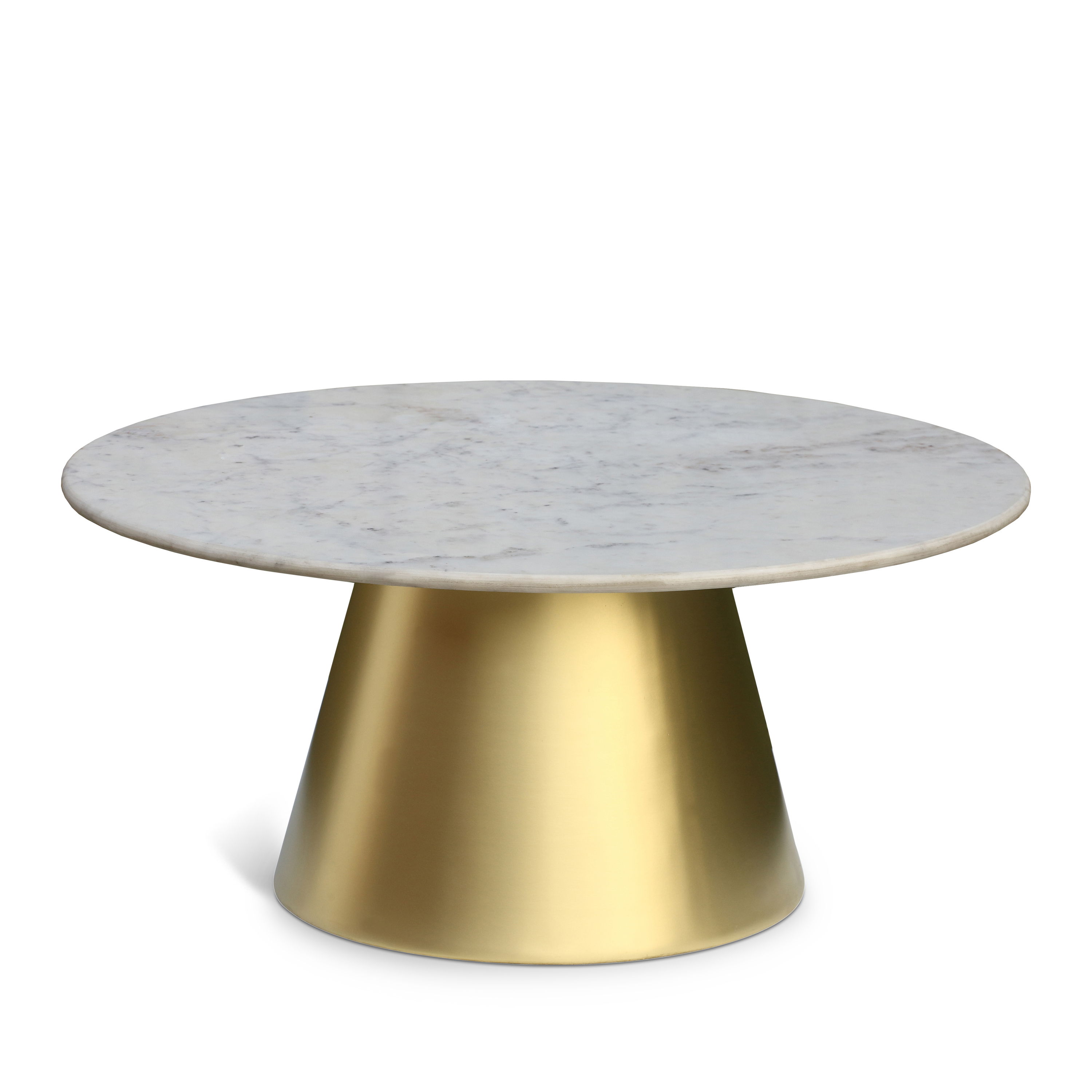 Sorrento - Coffee Table - Gold - Metal