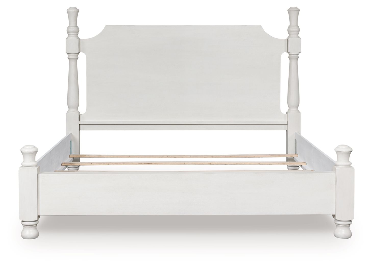 Rowlenstown - Queen Poster Bed - Antique White