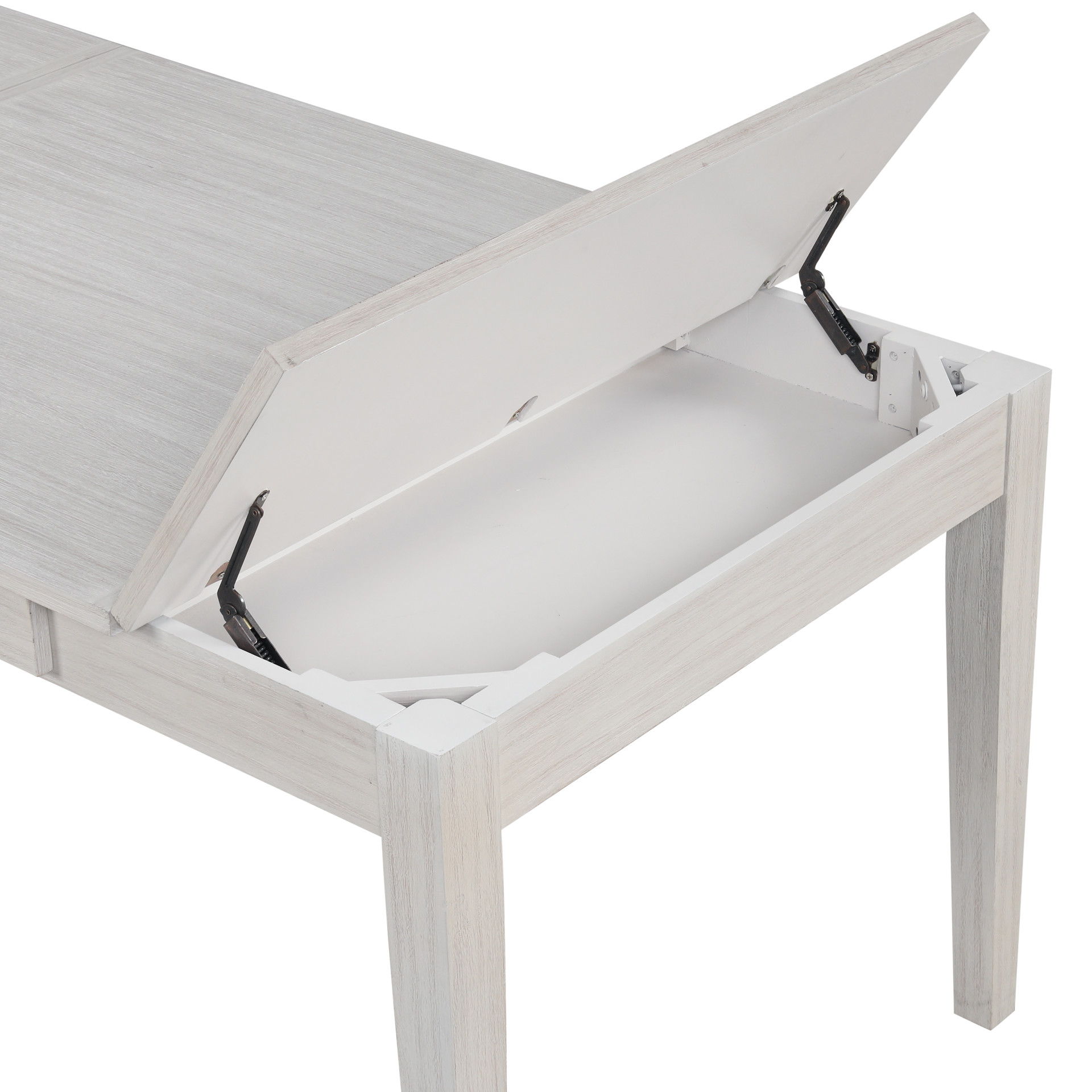 Echo - Rectangle Dining Table - Driftwood, light gray, view 8