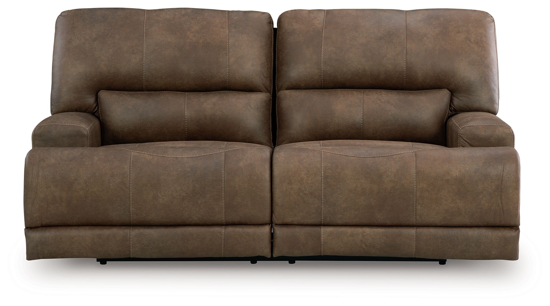 Ashley Furniture Beckley Place - 2 Seat Power Reclining Sofa With Adjustable Headrest - Earth - Image 4