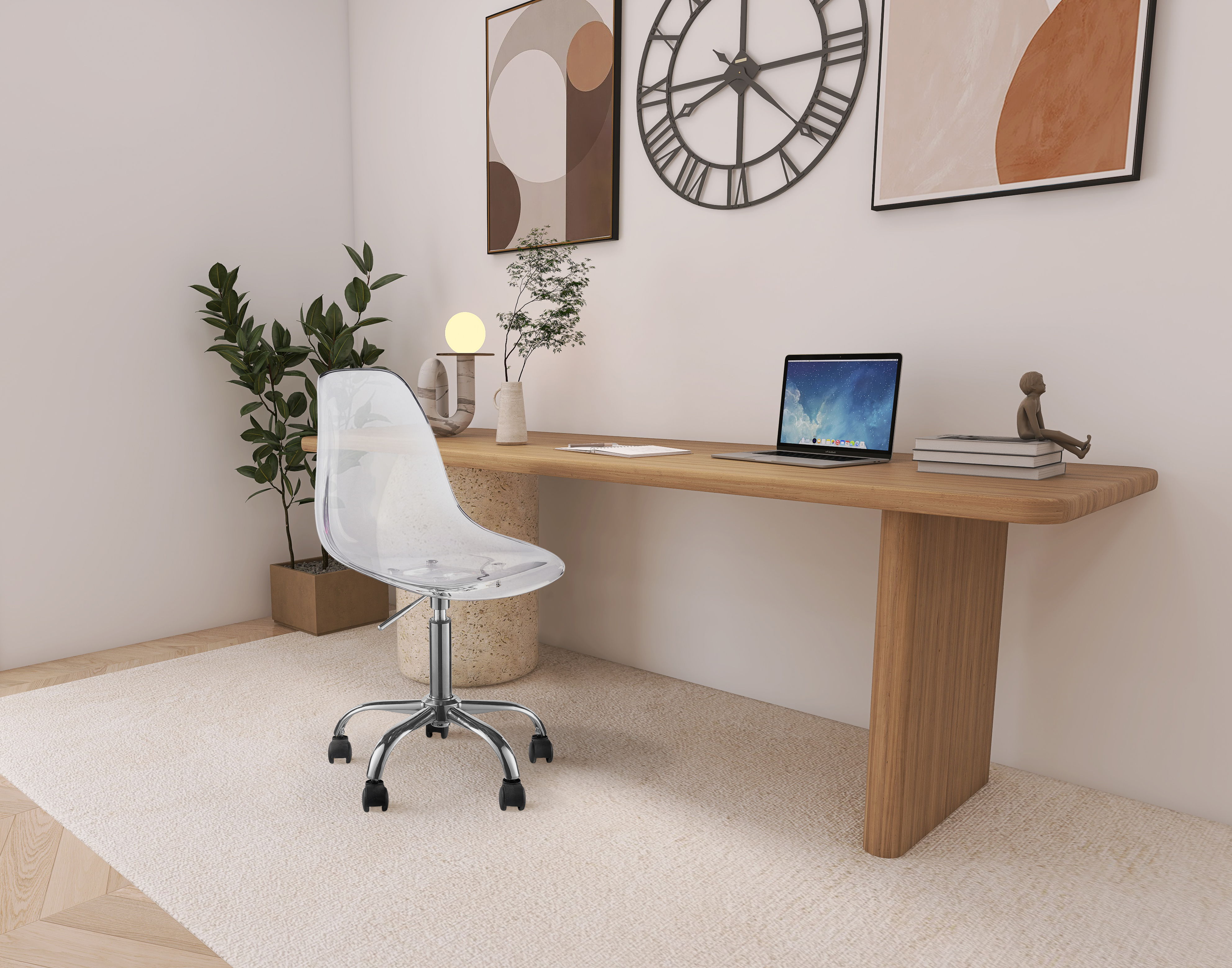 Clarion - Office Chair - Chrome
