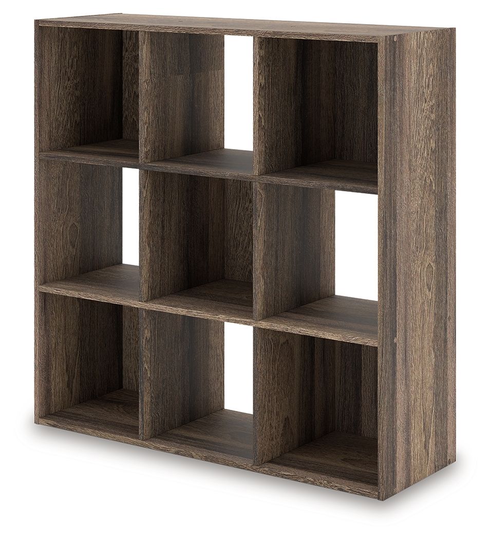 Ashley Furniture Shallifer - Nine Cube Organizer - Brown - Image 3