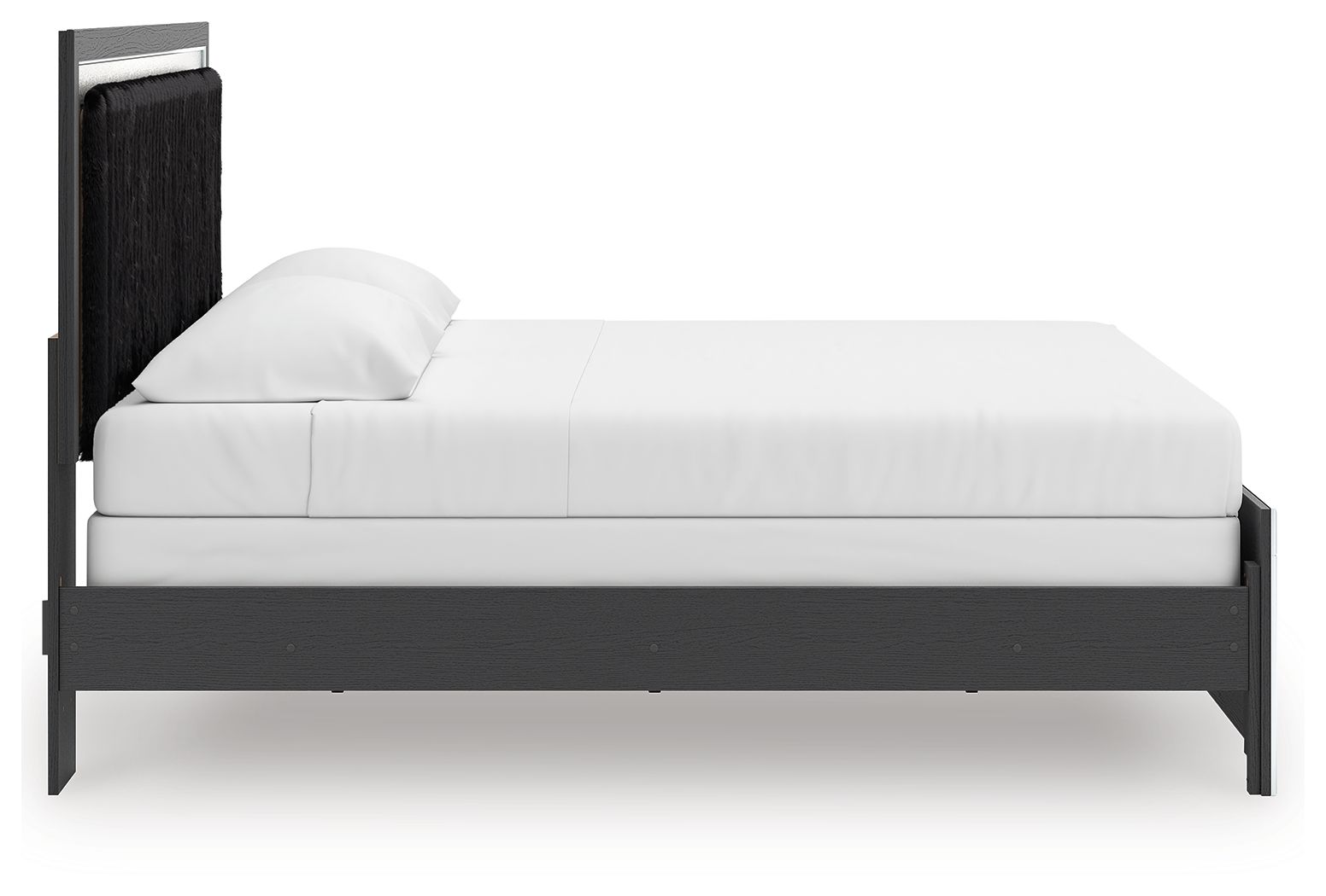 Ashley Furniture Zuraleus - King Upholstered Panel Bed - Black - Image 7