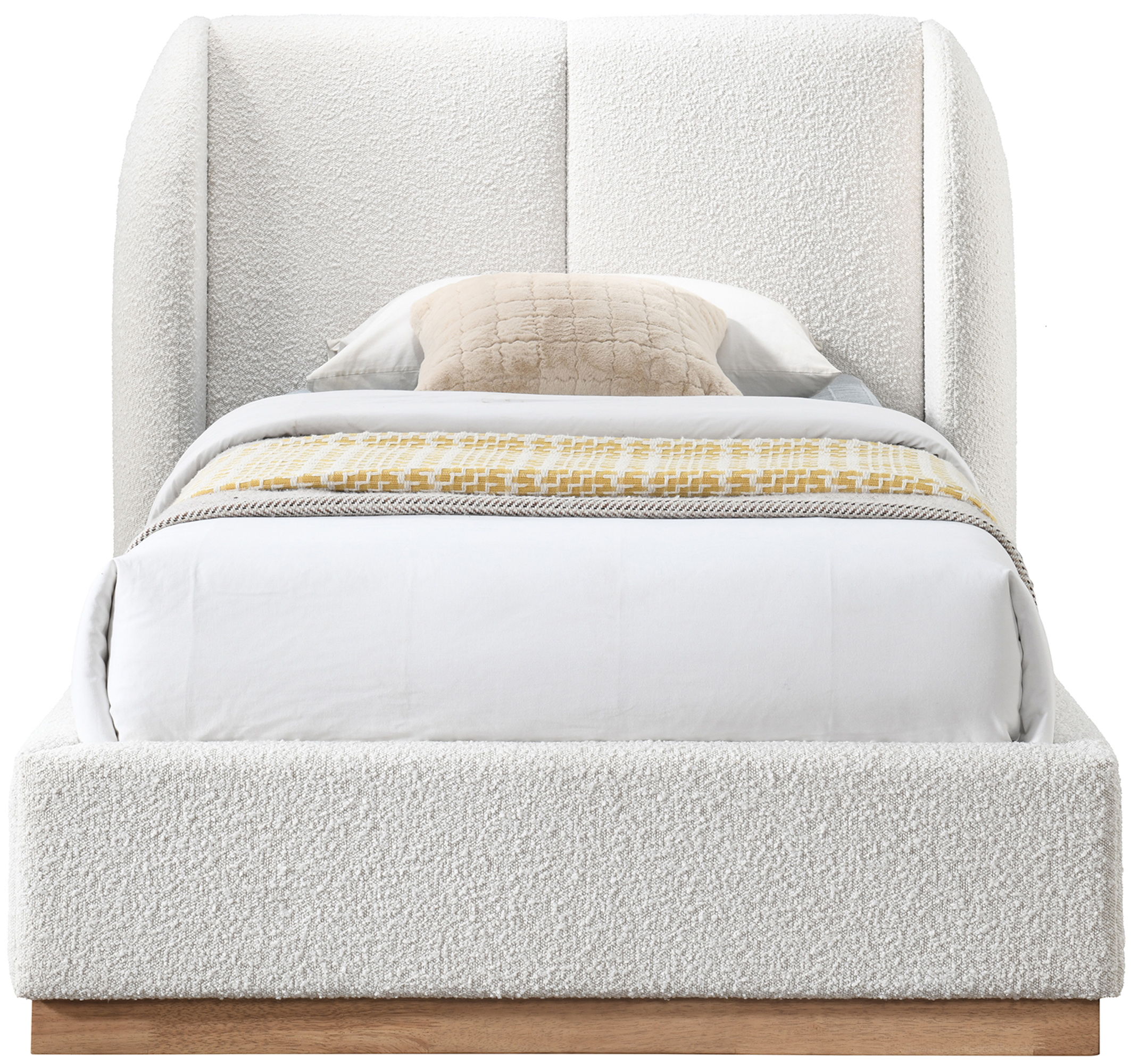 Jardin - Twin Bed - Cream