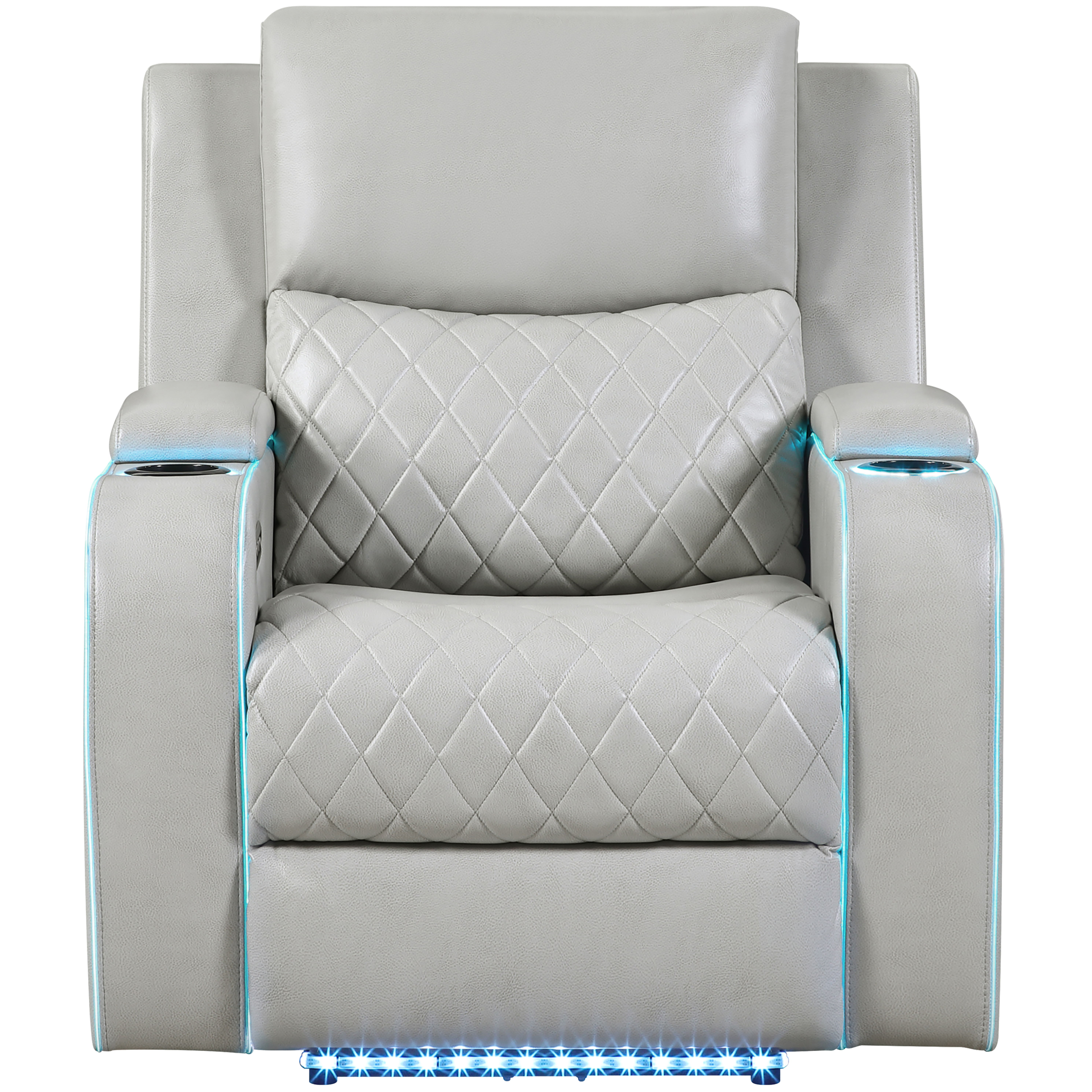 Luna - Power Recliner - Ice