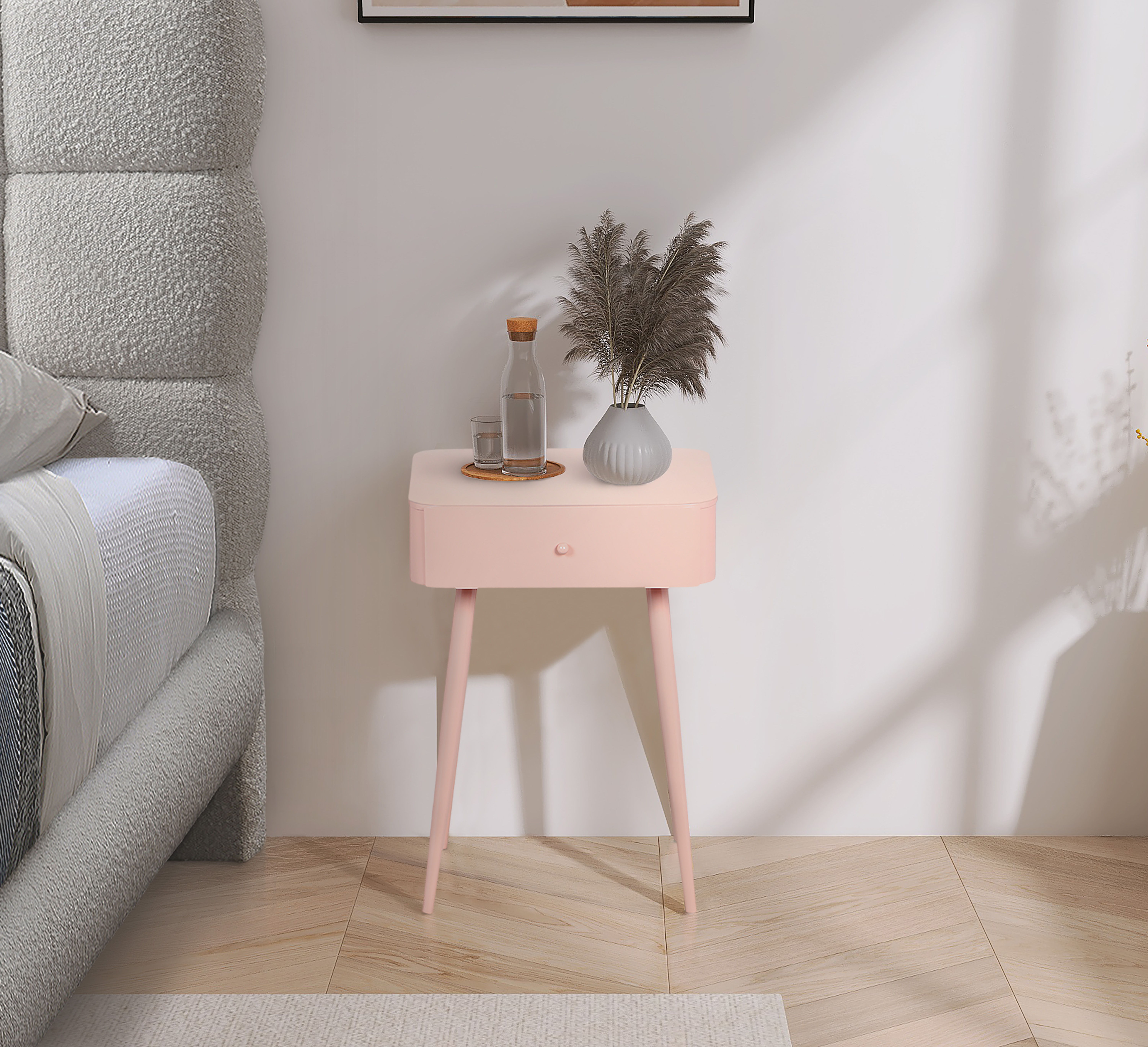 Rylan - Night Stand - Pink