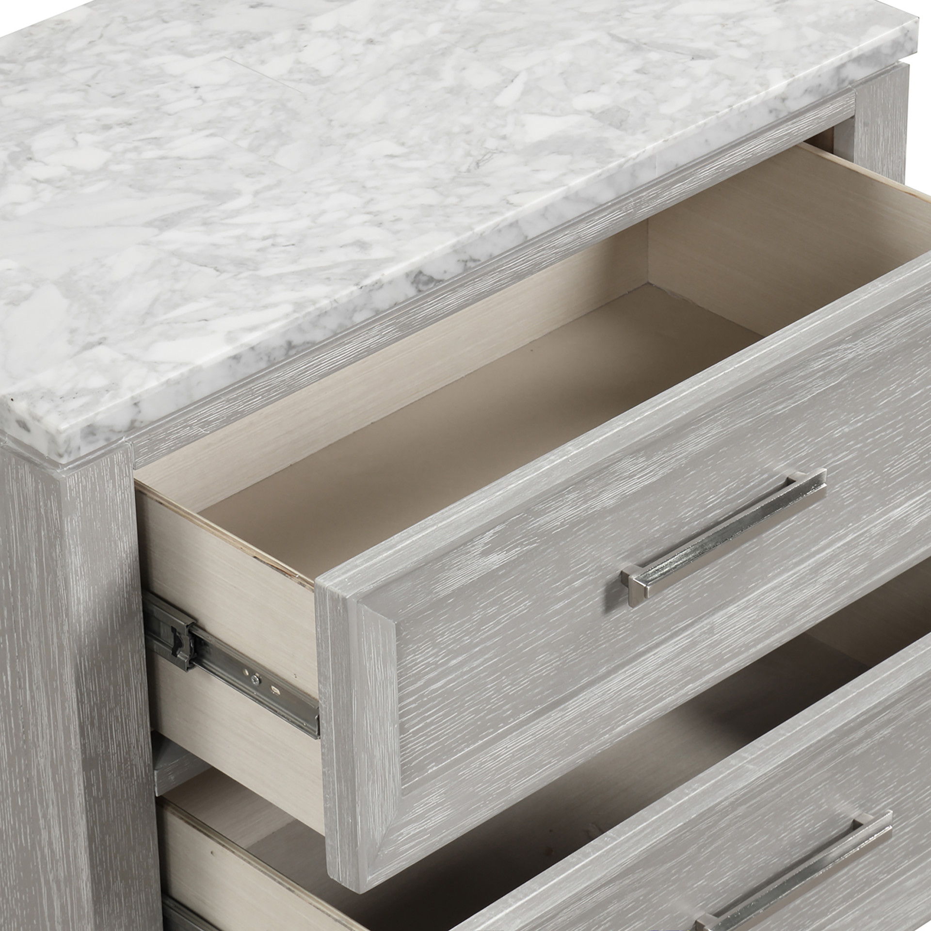 Fiona - Nightstand - Mist Gray, light gray, view 5
