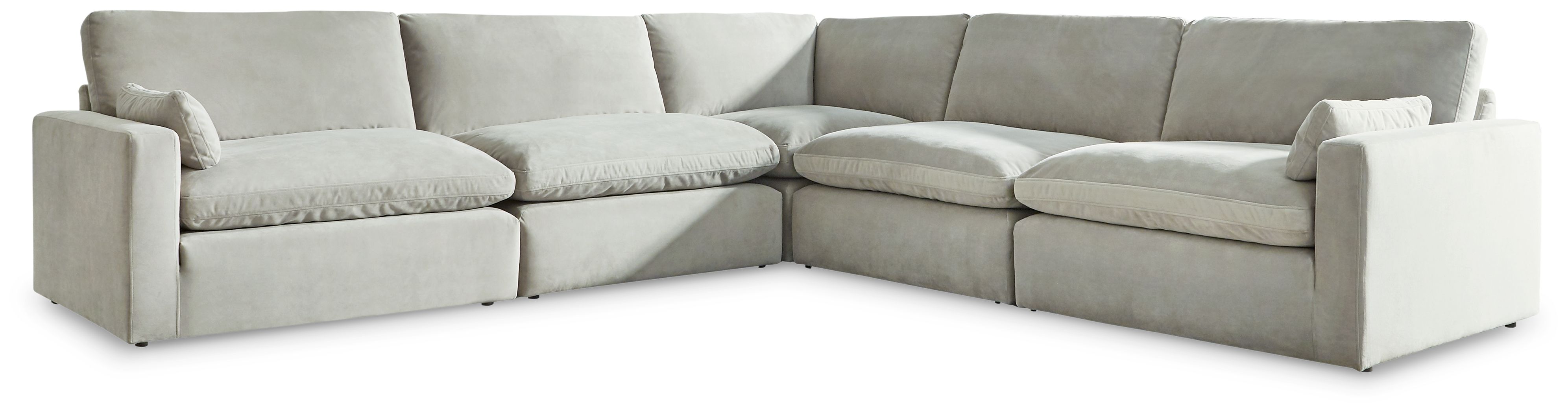 Ashley Sophie - Gray - 5-Piece Sectional