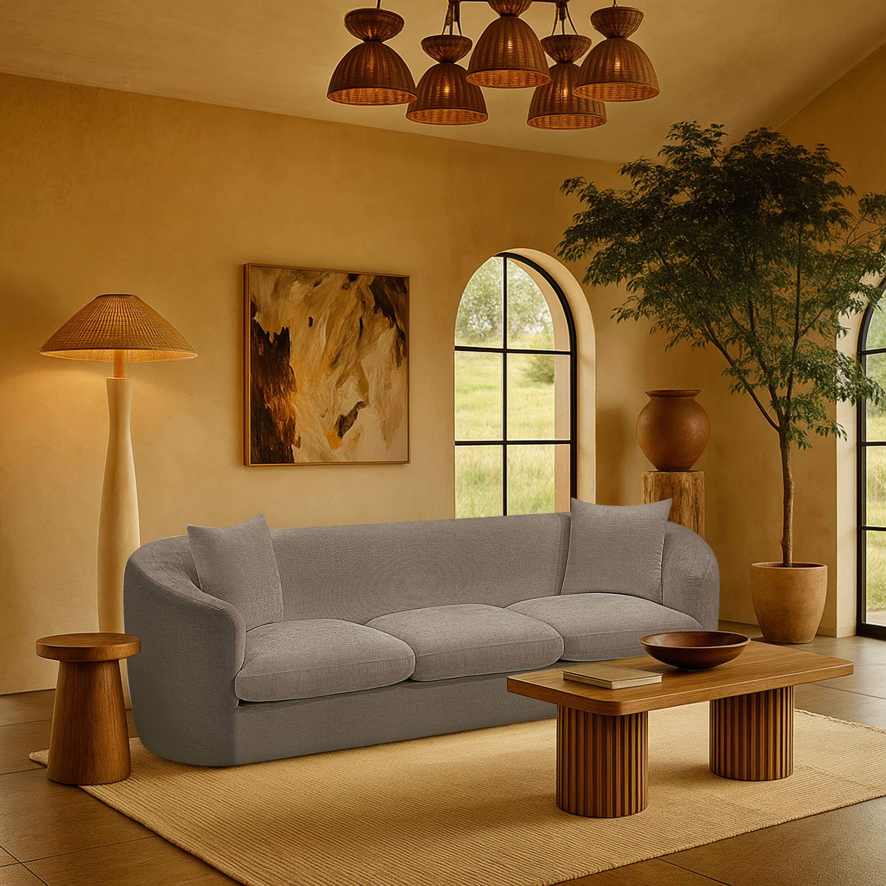 Penelope - Sofa - Gray