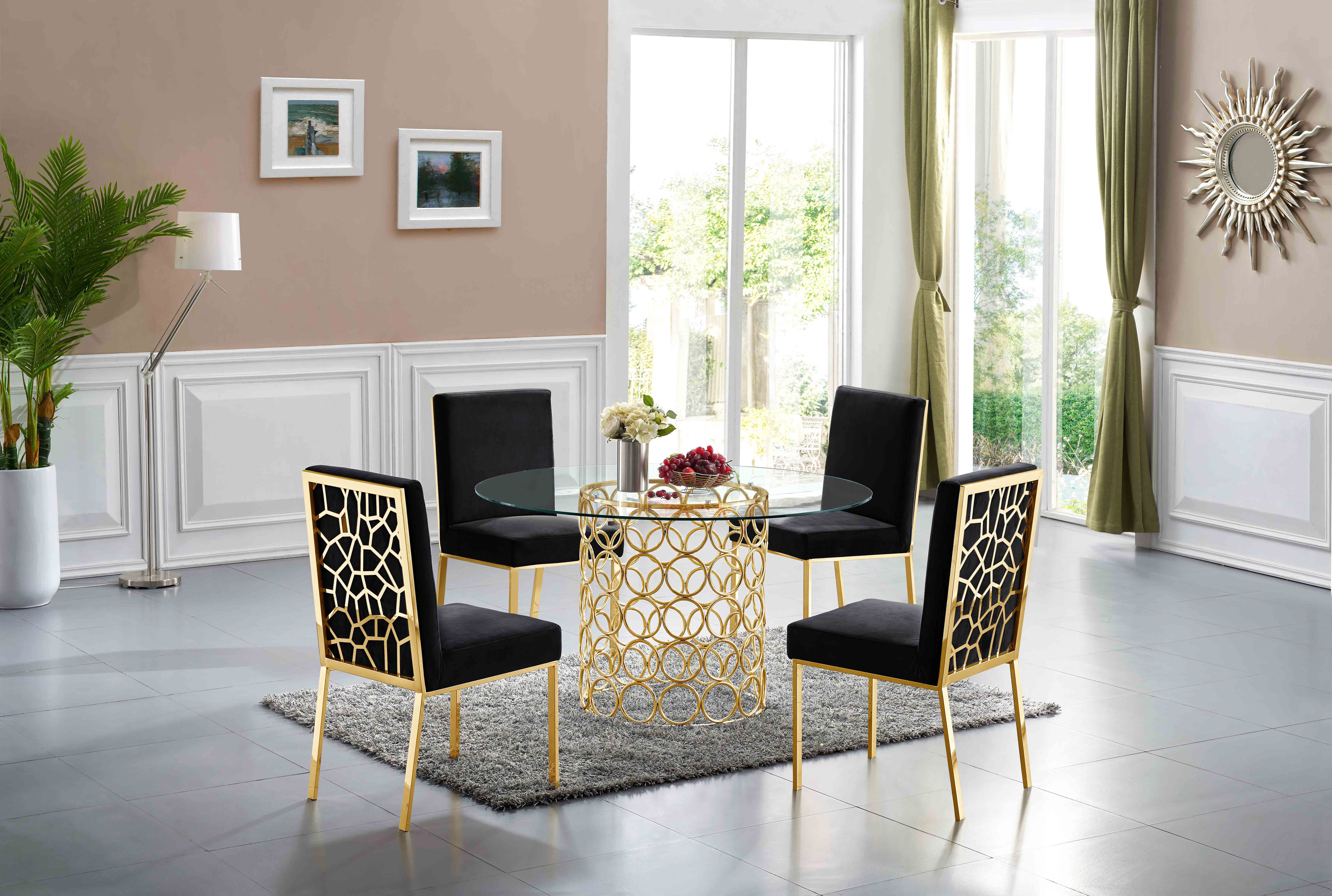 Opal - Dining Chair (Set of 2) - Black