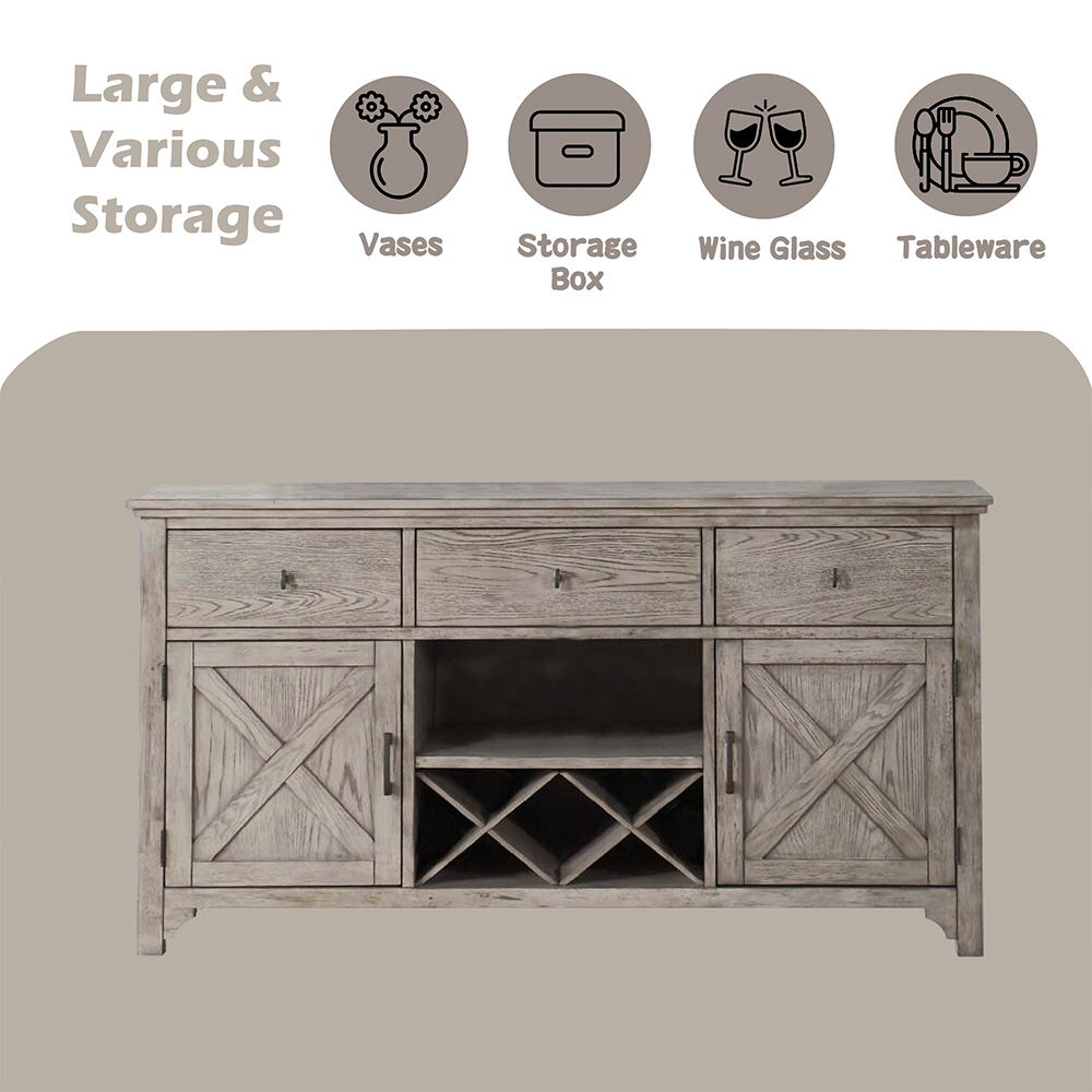 Rocky - Server - Gray Oak, gray, view 4