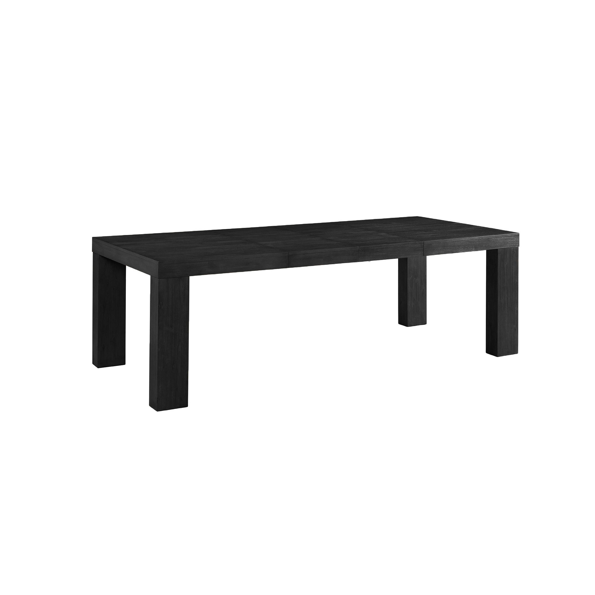 Grady - 7 Piece Dining Set Table & Six Slat Back Chairs - Black