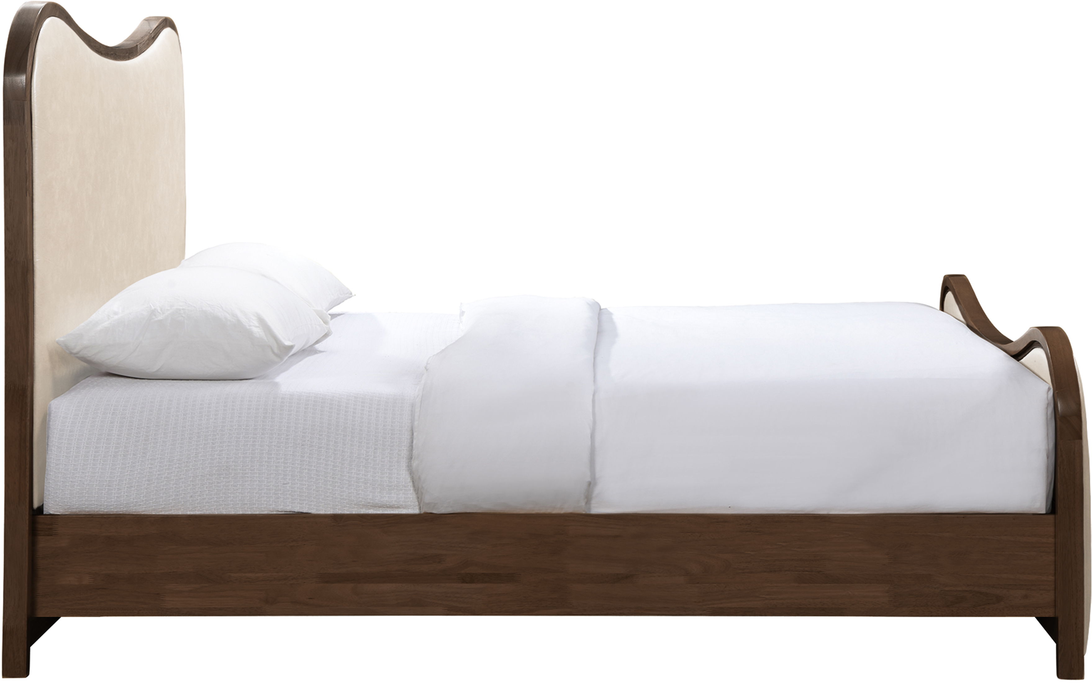 Arvada - Upholstered Full Bed - Cream