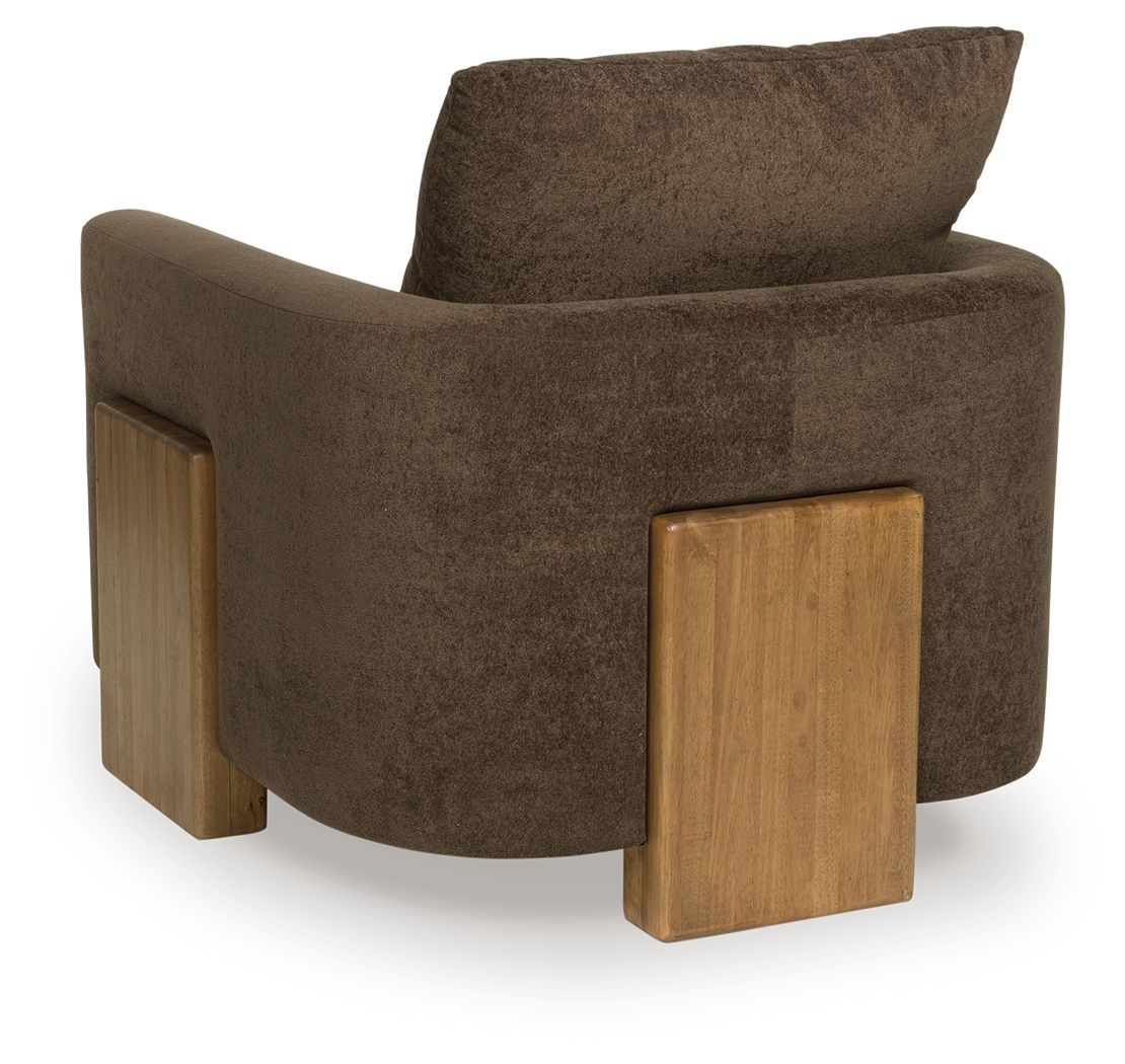 Ashley Furniture Dairlett - Accent Chair - Brown - Image 5