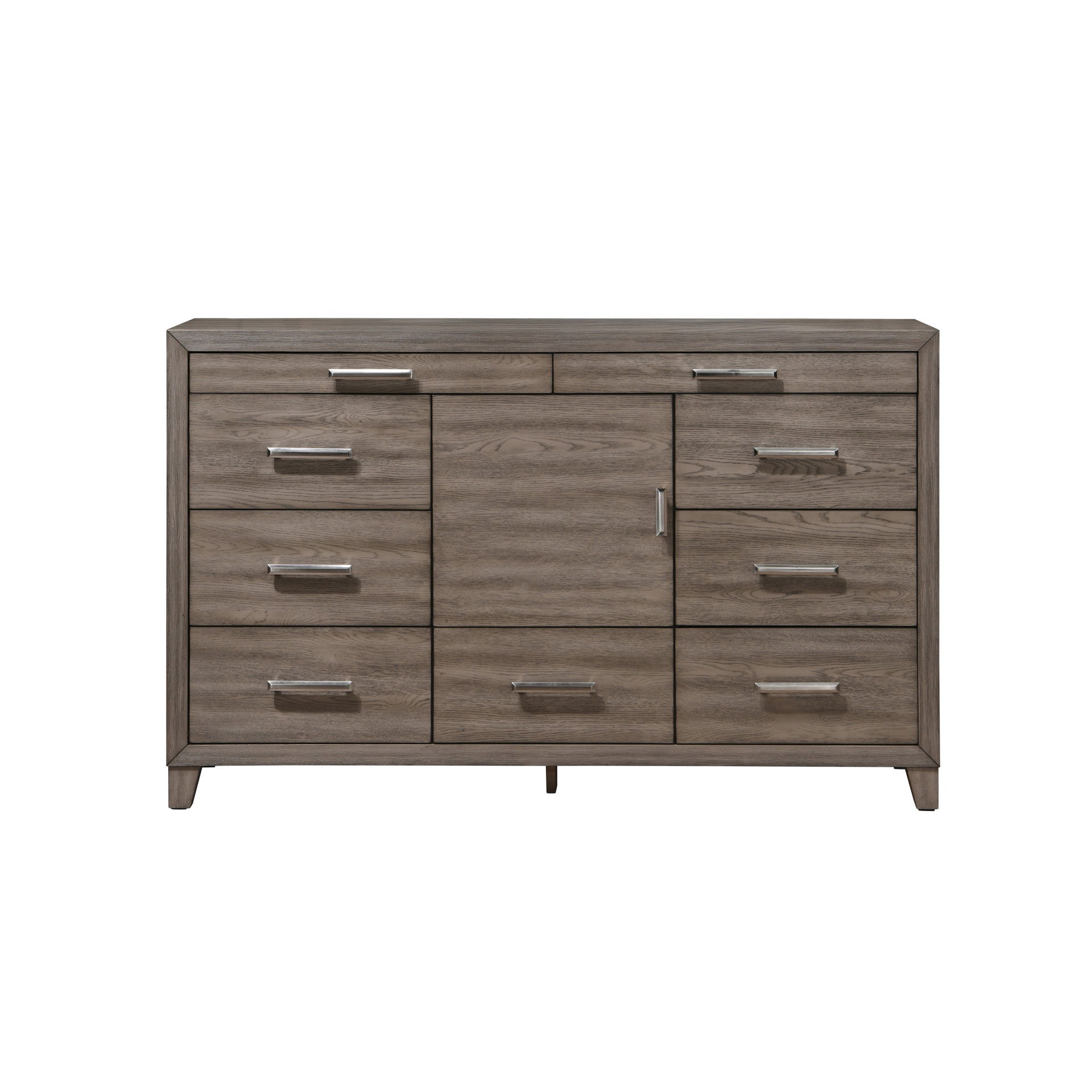 Harrisburg - 9 Drawer Dresser - Walnut