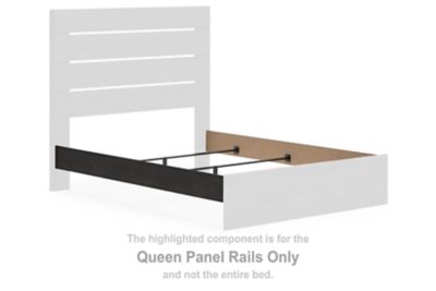 Hollivern – Queen Panel Rails – Dark Gray