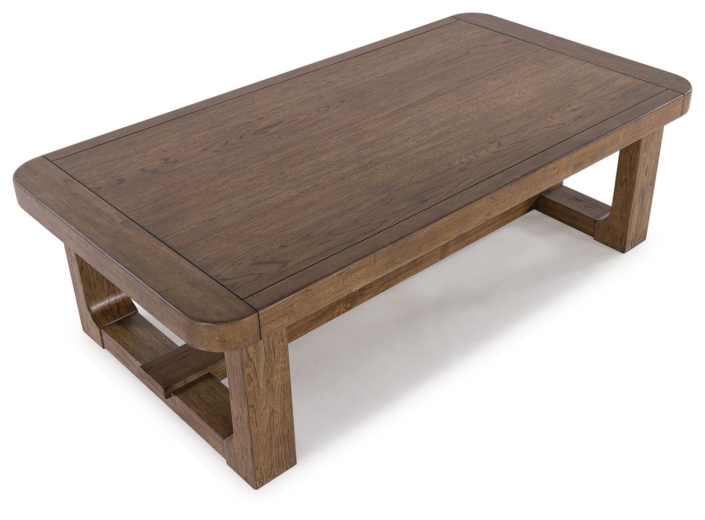 Ashley Furniture Cabalynn - Rectangular Cocktail Table - Light Brown - Image 5