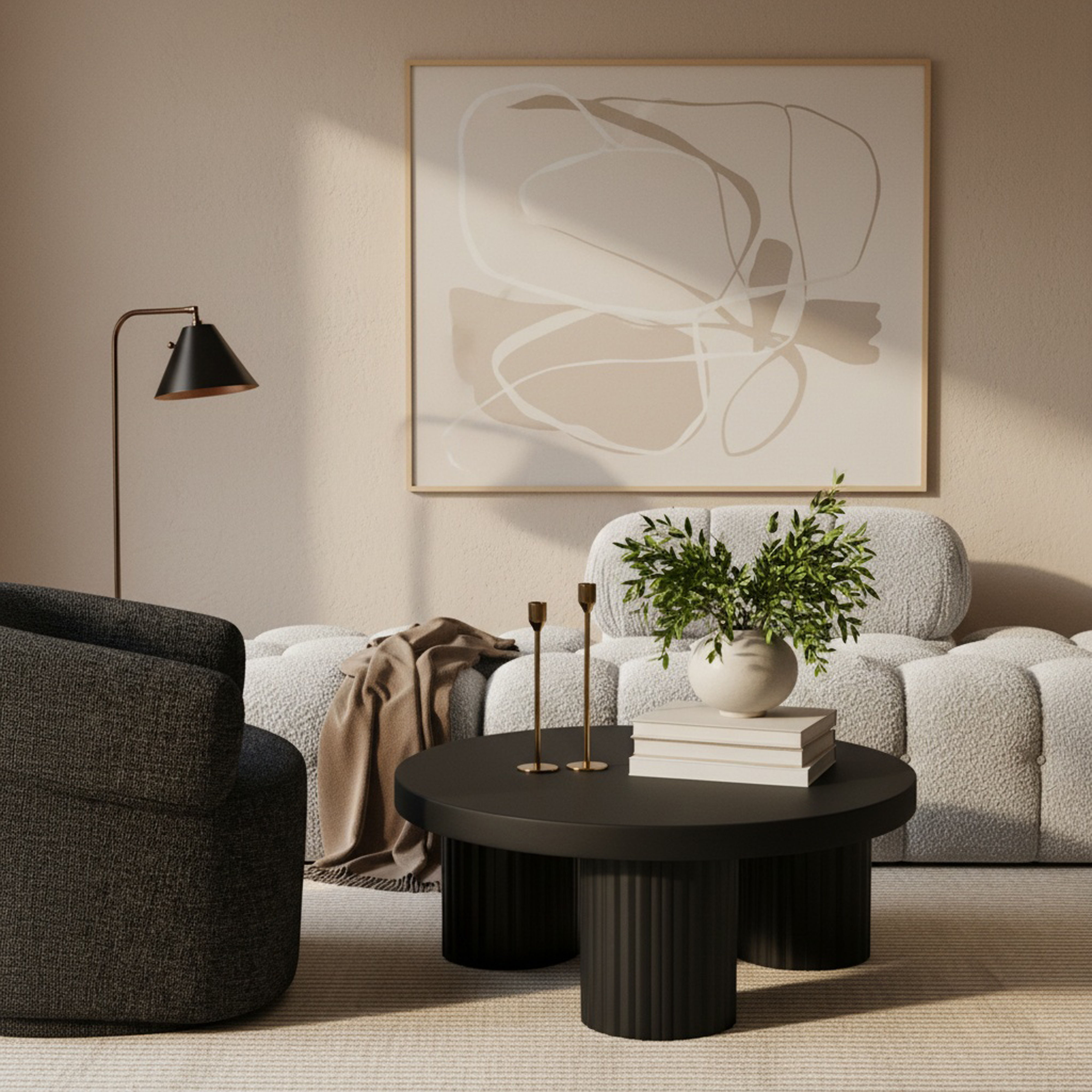 Rhodes - Coffee Table - Black