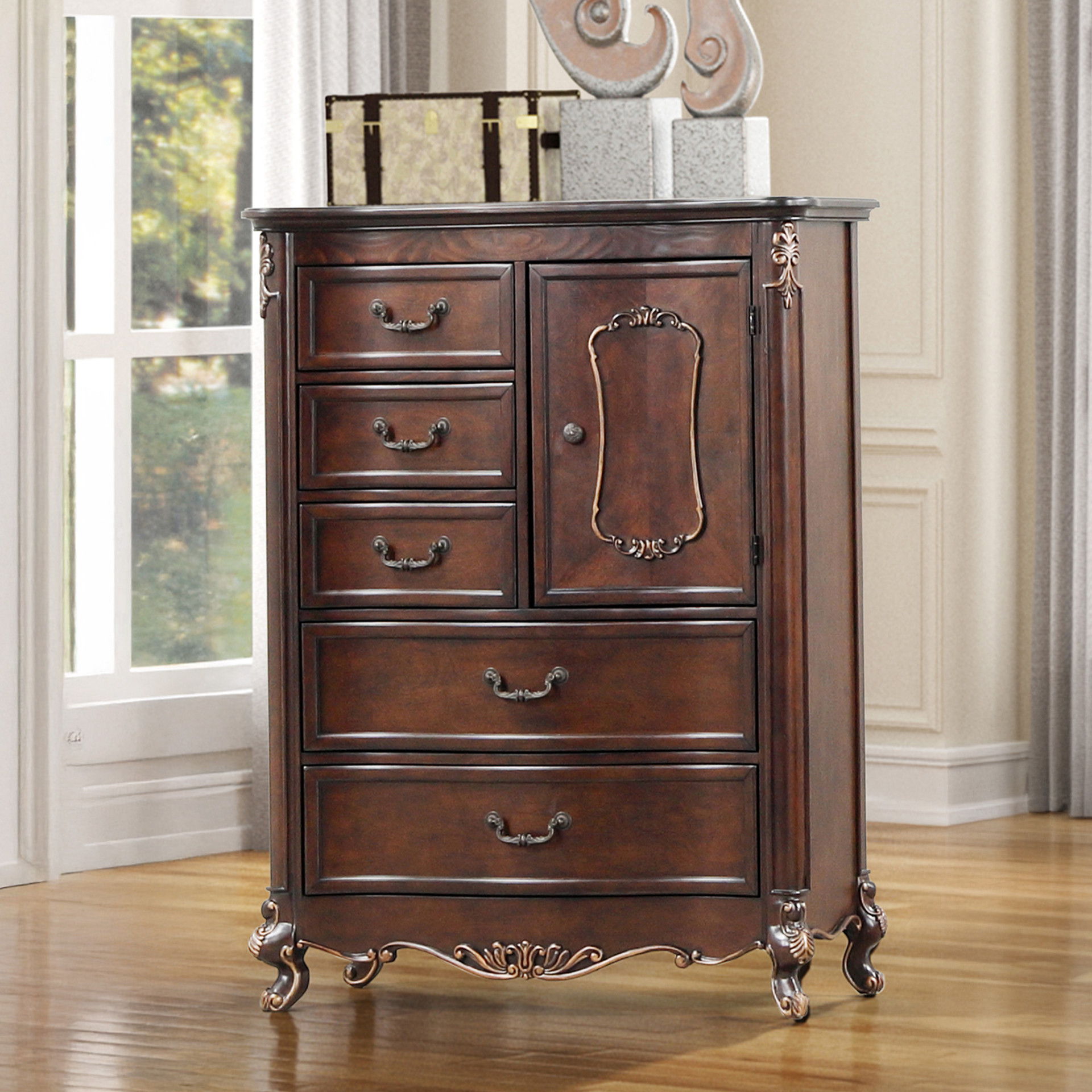 Constantine - Chest - Cherry, dark brown