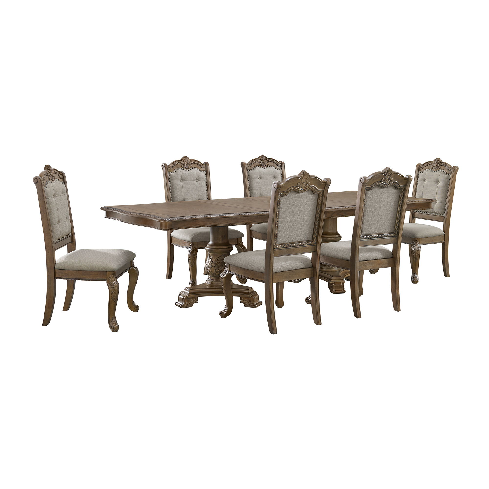 7 Pc · Table And Six Chairs