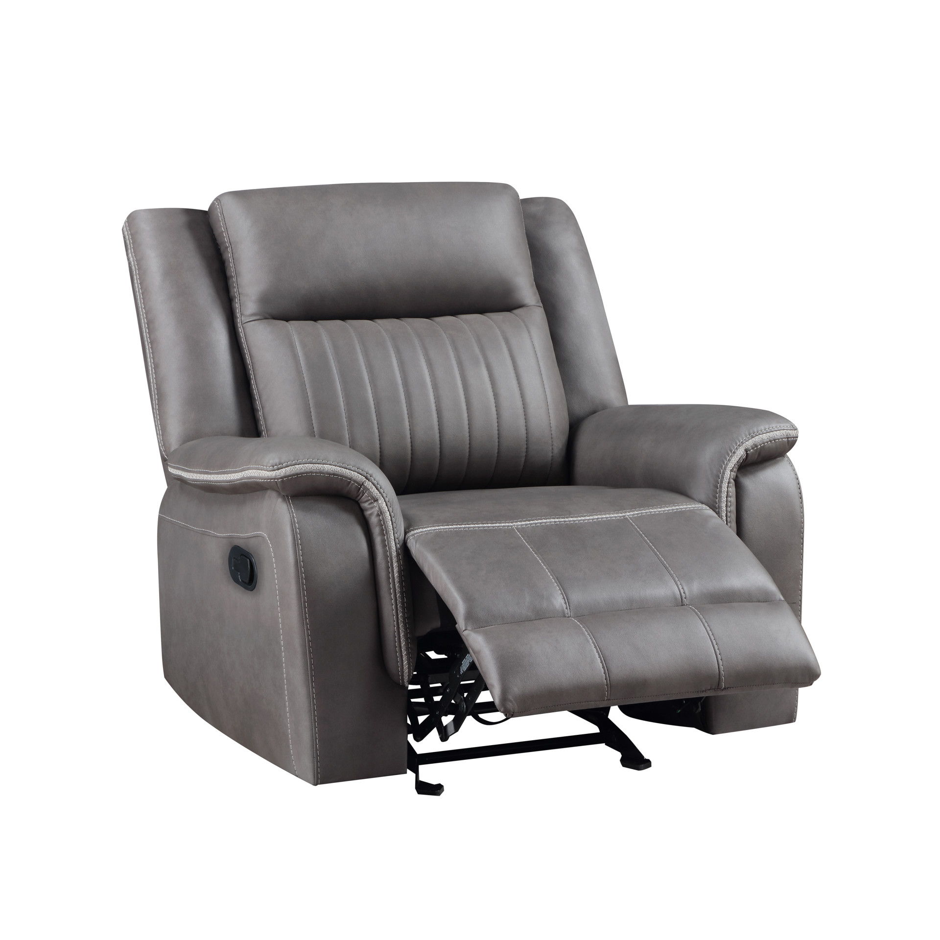 Enzo - Glider Recliner - Gray