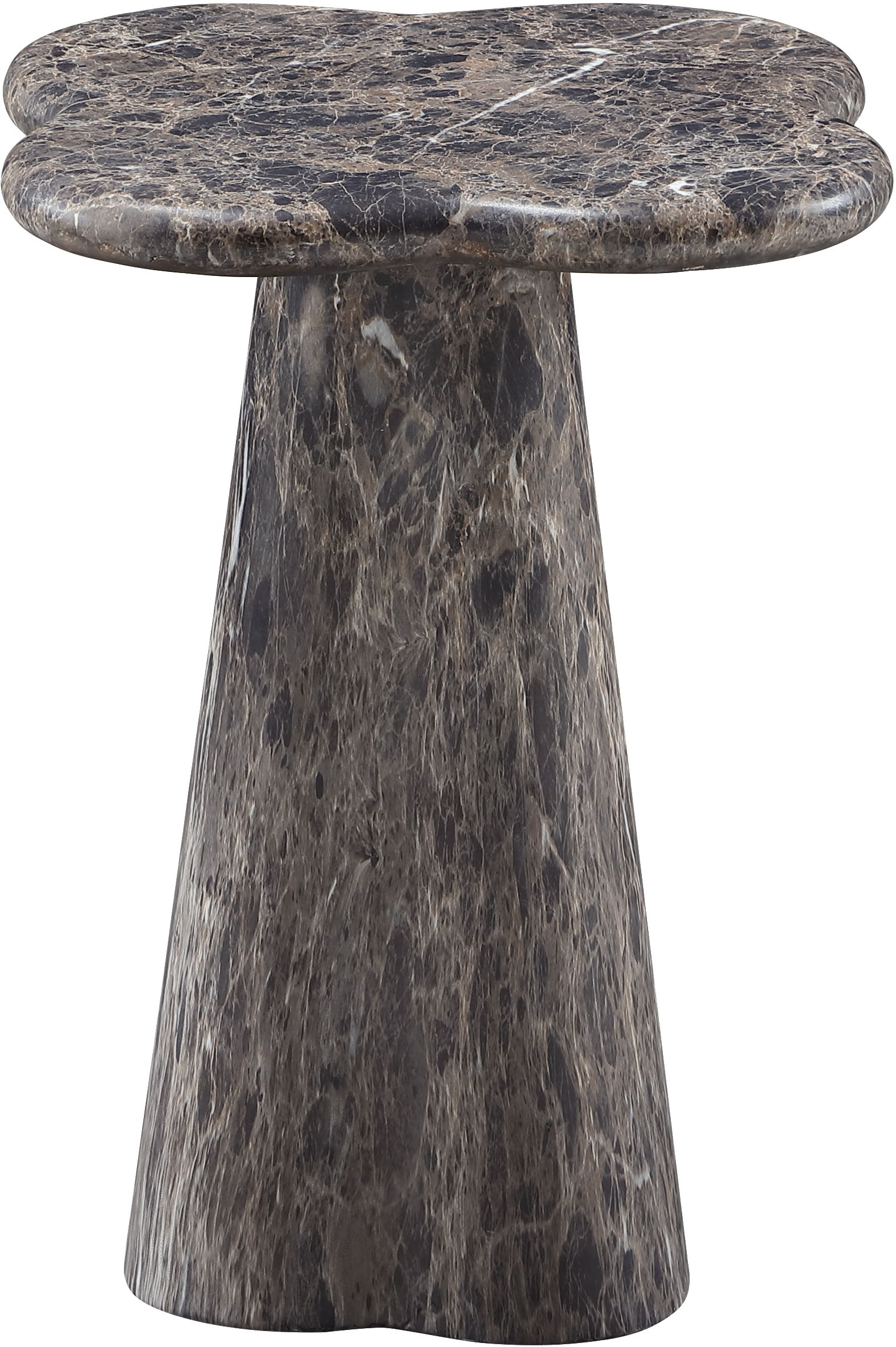 Nola - Concrete Indoor / Outdoor End Table - Brown