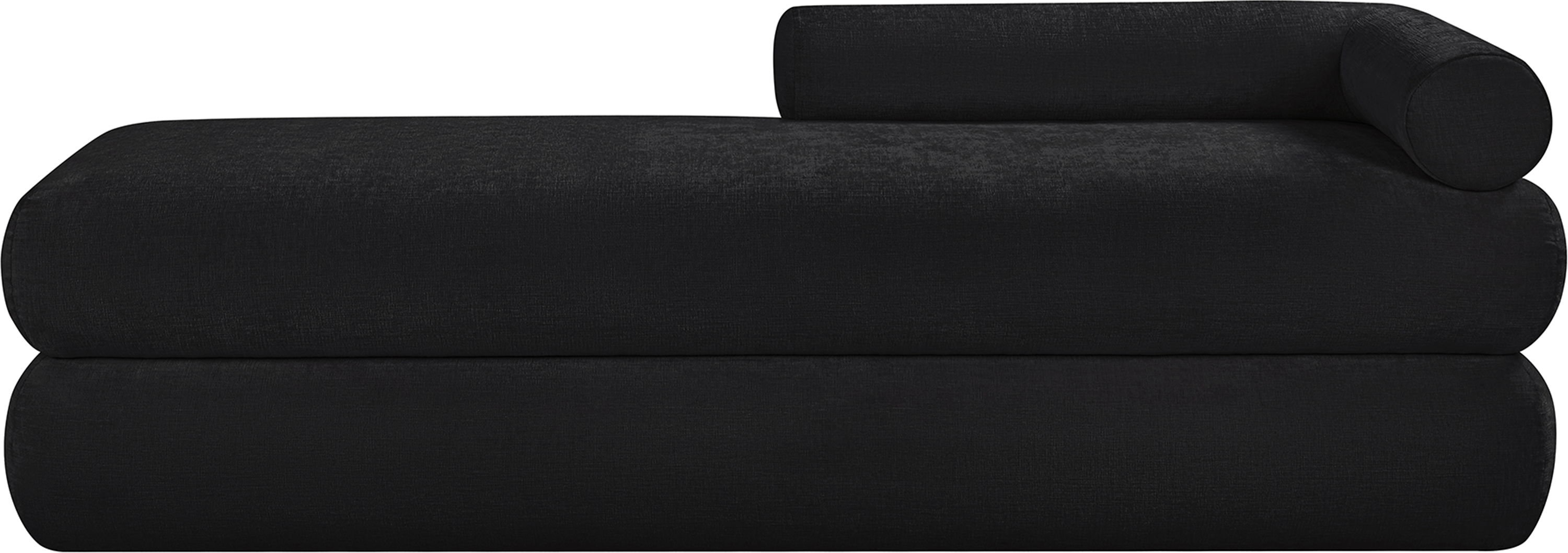 Kennedy - Chenille Bench - Black