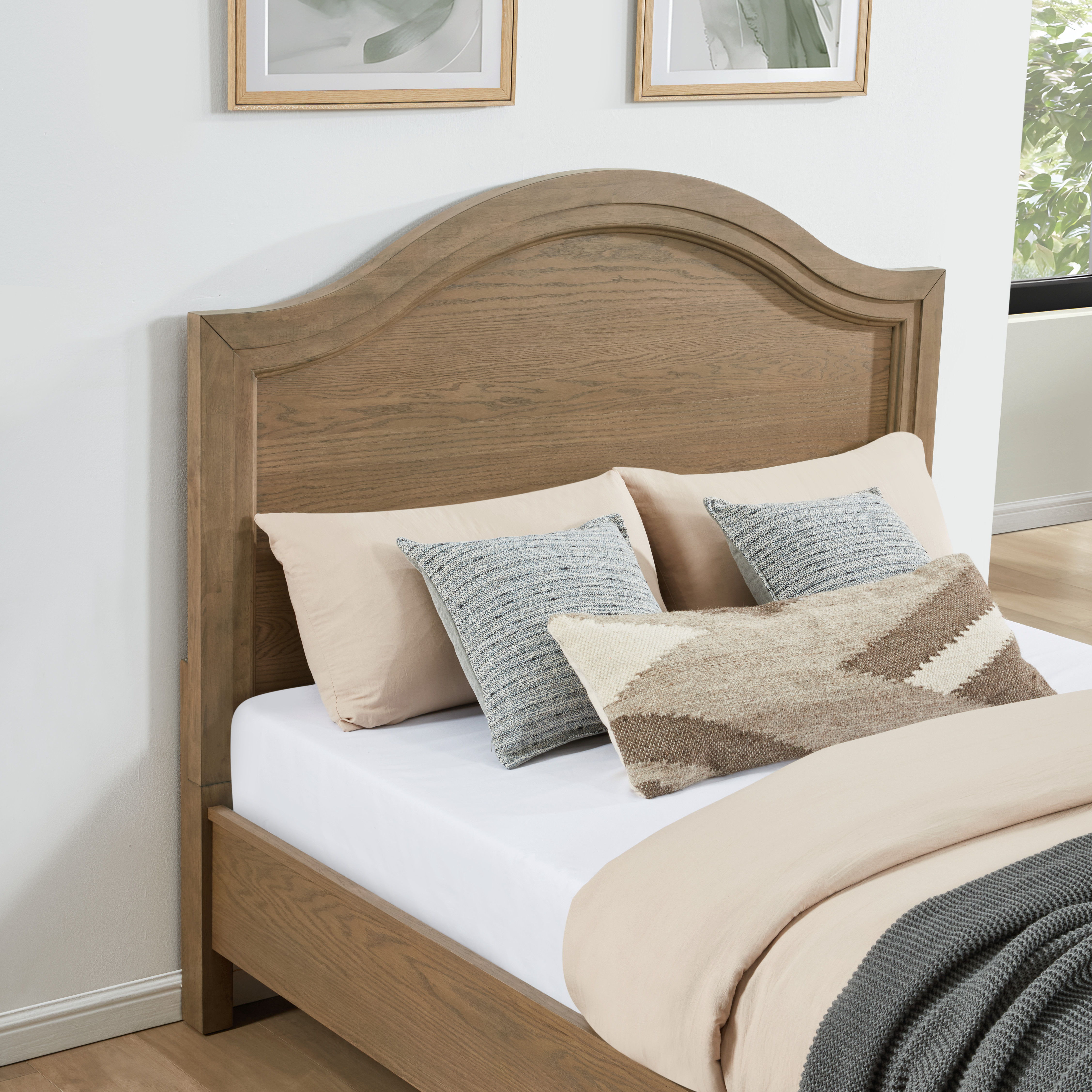 Arlington - King Panel Bed - Dark Brown, dark brown, view 5