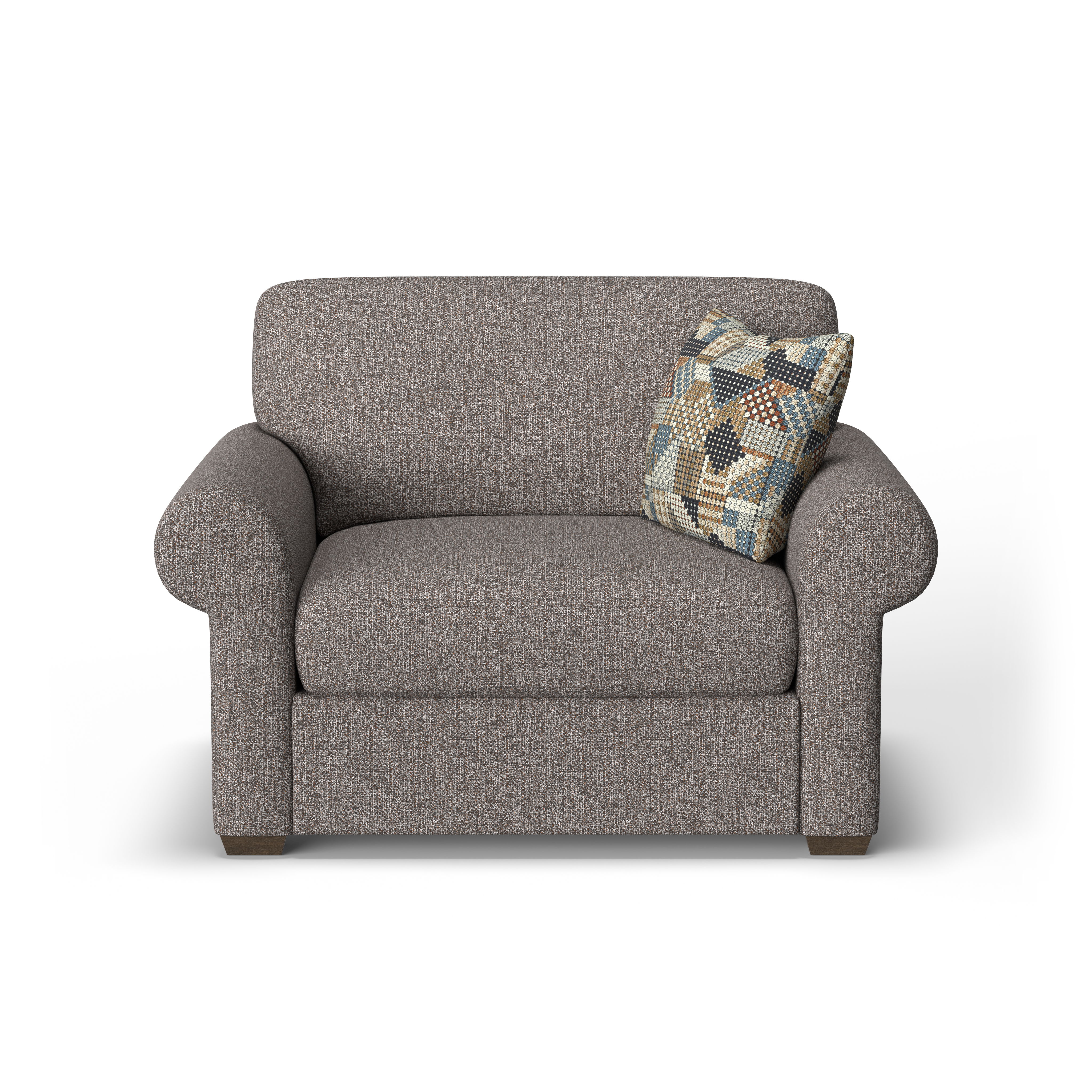 Randall - Fabric Chair, white, view 7