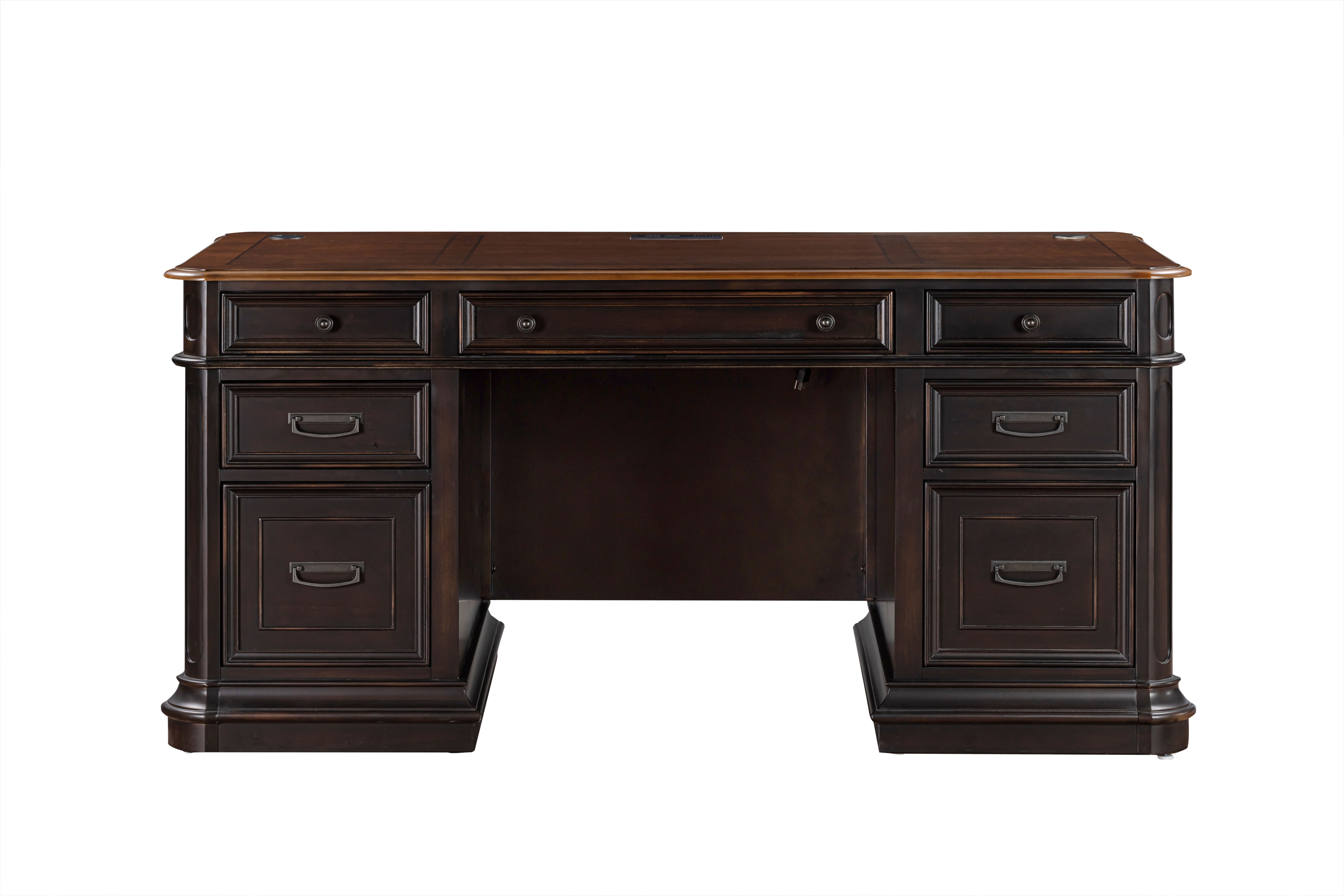 Roanoke Black Executive Desk New Lots Furniture Online Store