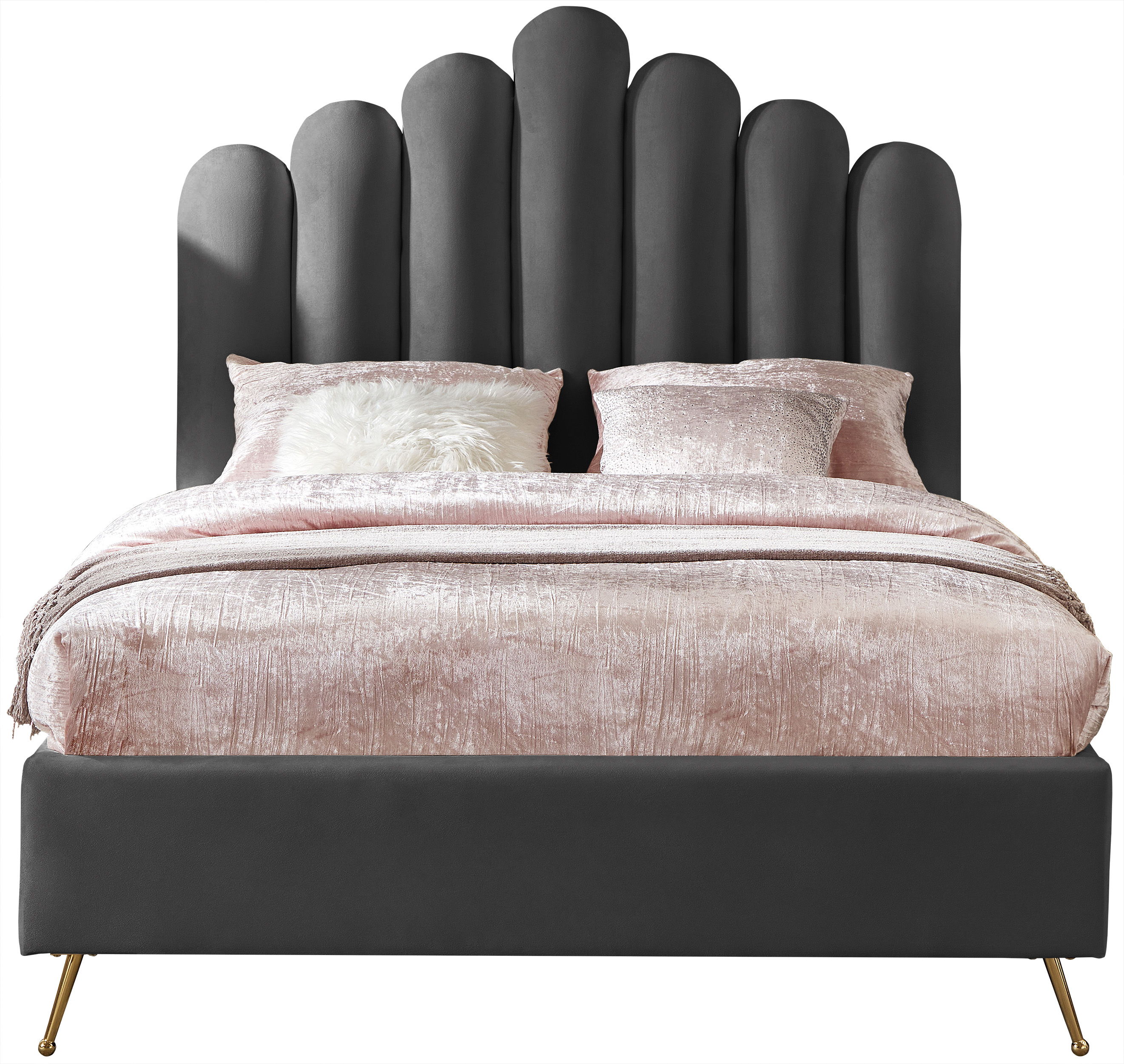 Lily - Full Bed - Gray