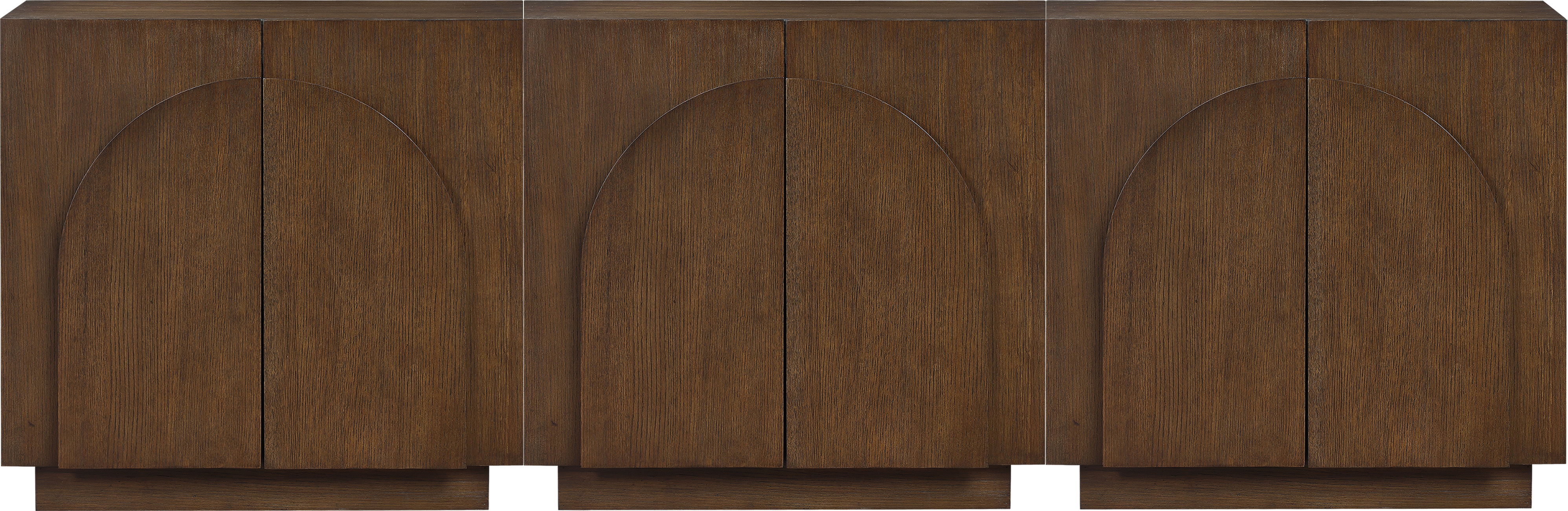 Navona - 3 Piece Sideboard / Buffet - Brown