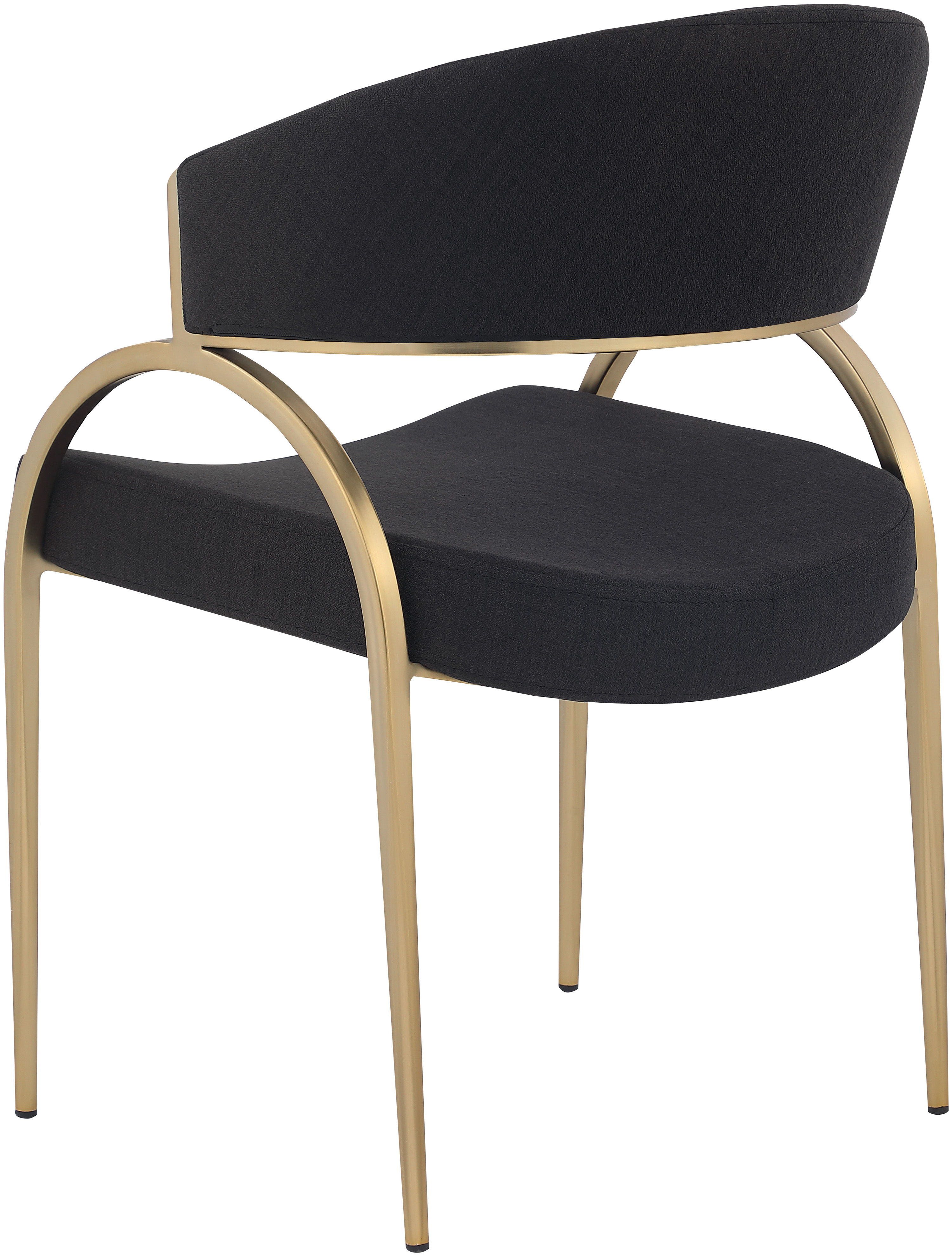 Privet - Fabric Dining Chair (Set of 2) - Black