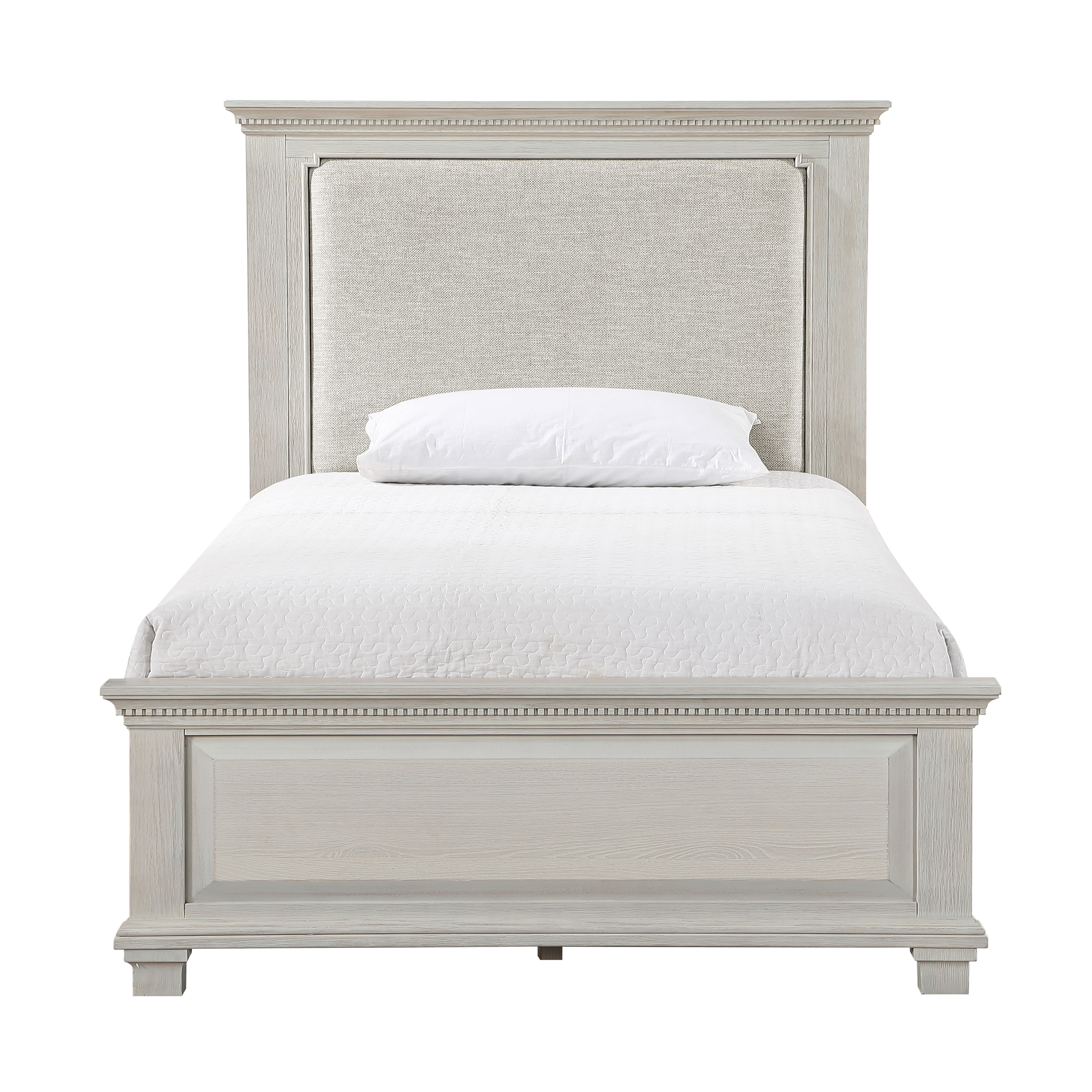 Silver Sands - 4/6 Full Panel Bed - Gray