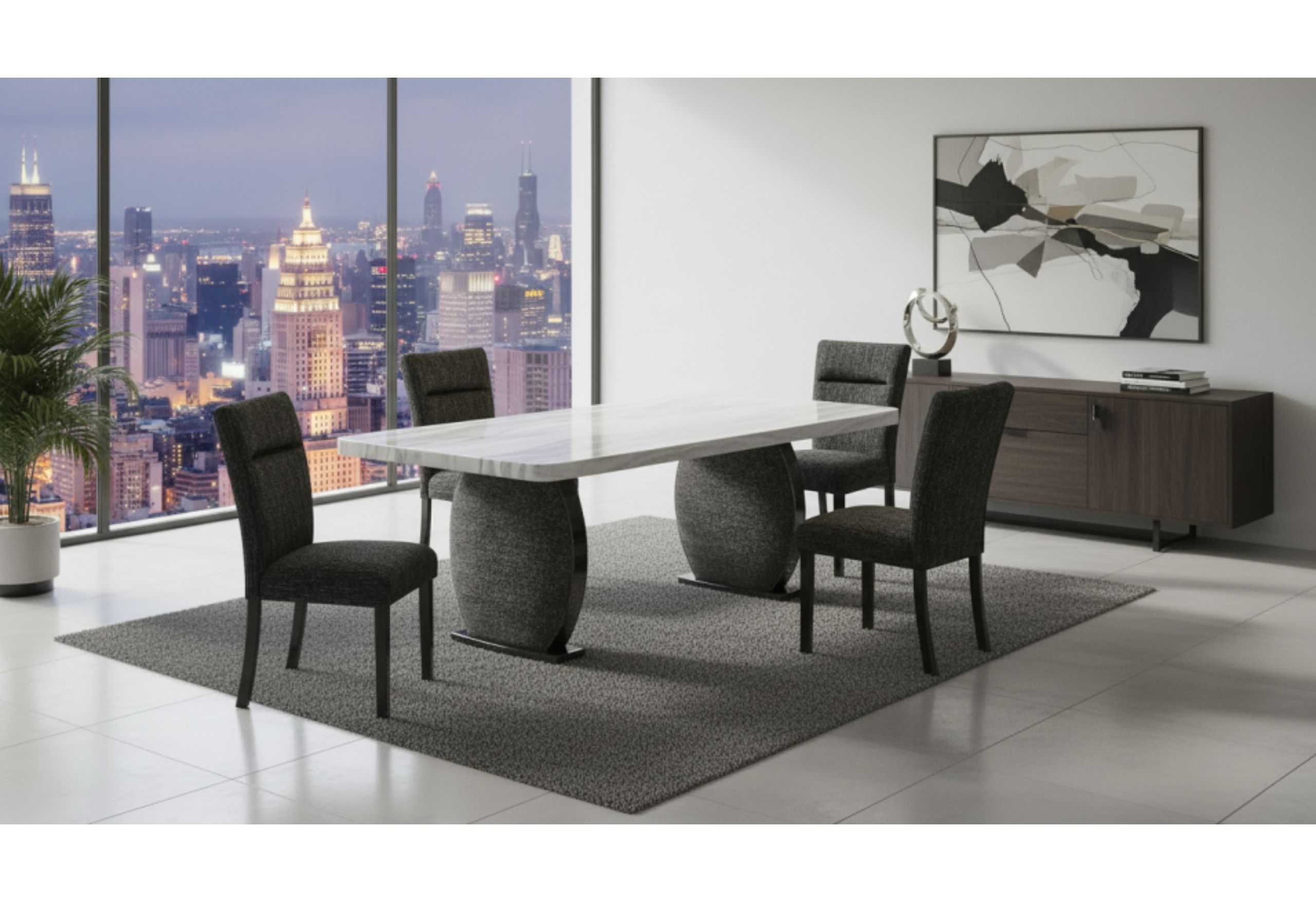 5 Pc · Table And 4 Chairs