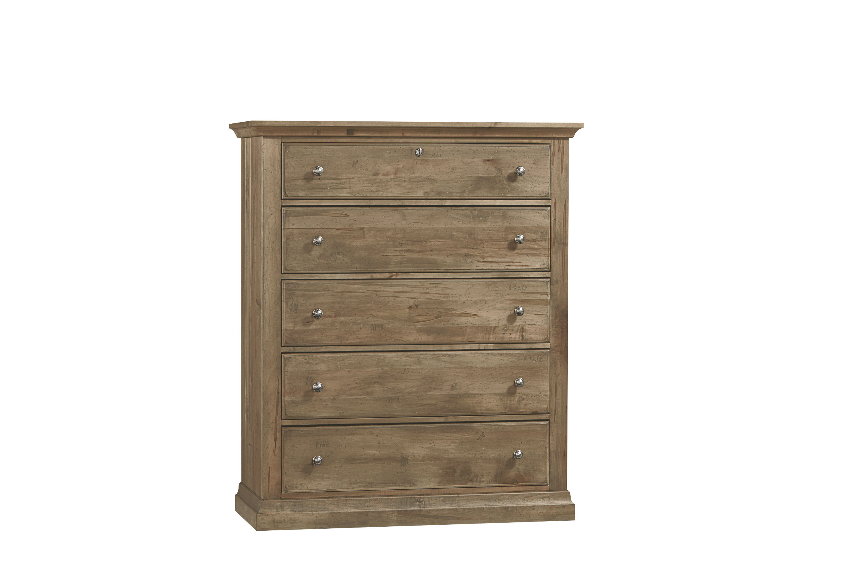 Vaughan-Bassett Carlisle - 5-Drawers Chest - Warm Natural