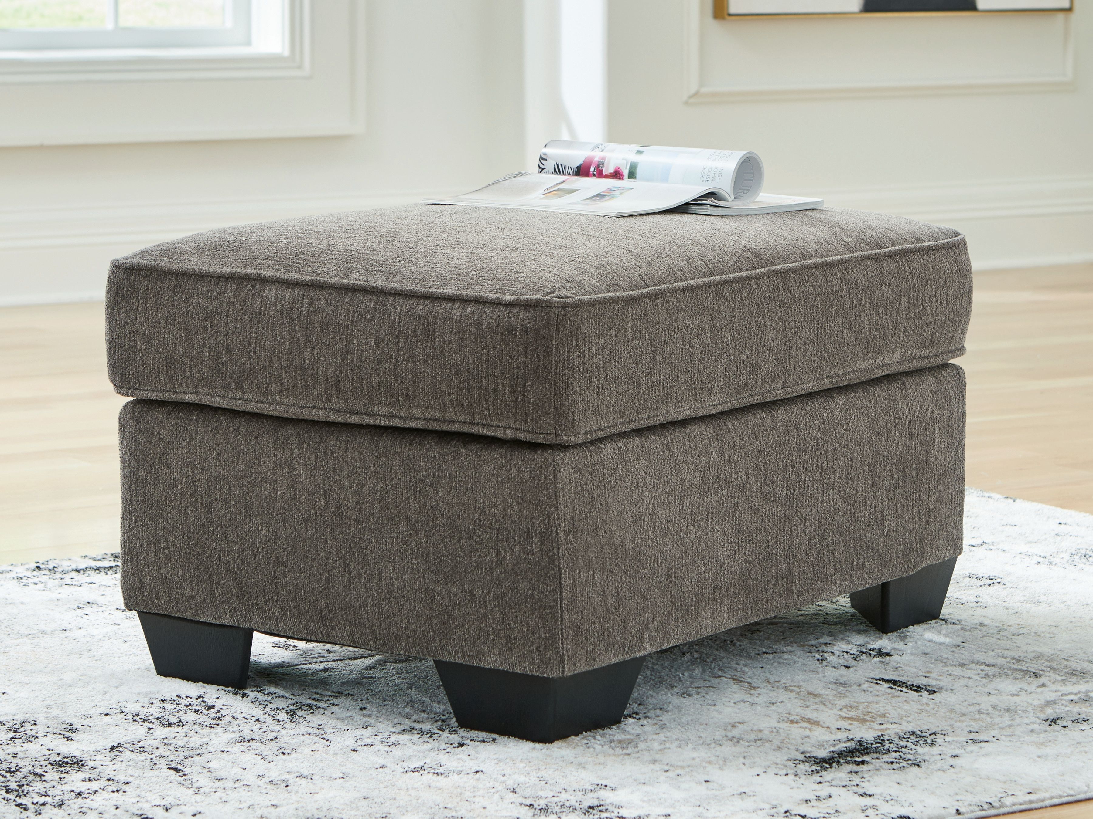 Ashley Furniture Olten - Ottoman - Graphite - Image 3