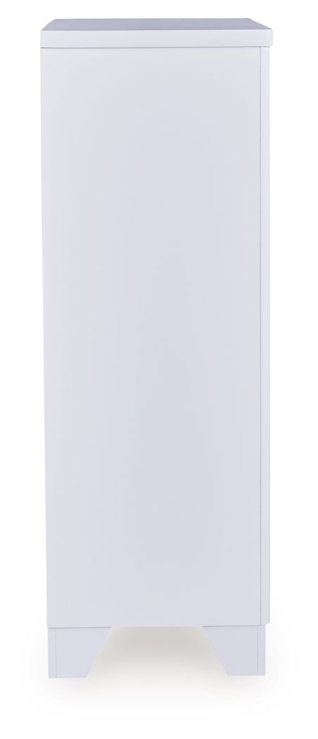 Ashley Furniture Jarlee - Four Drawer Chest - White - Image 5
