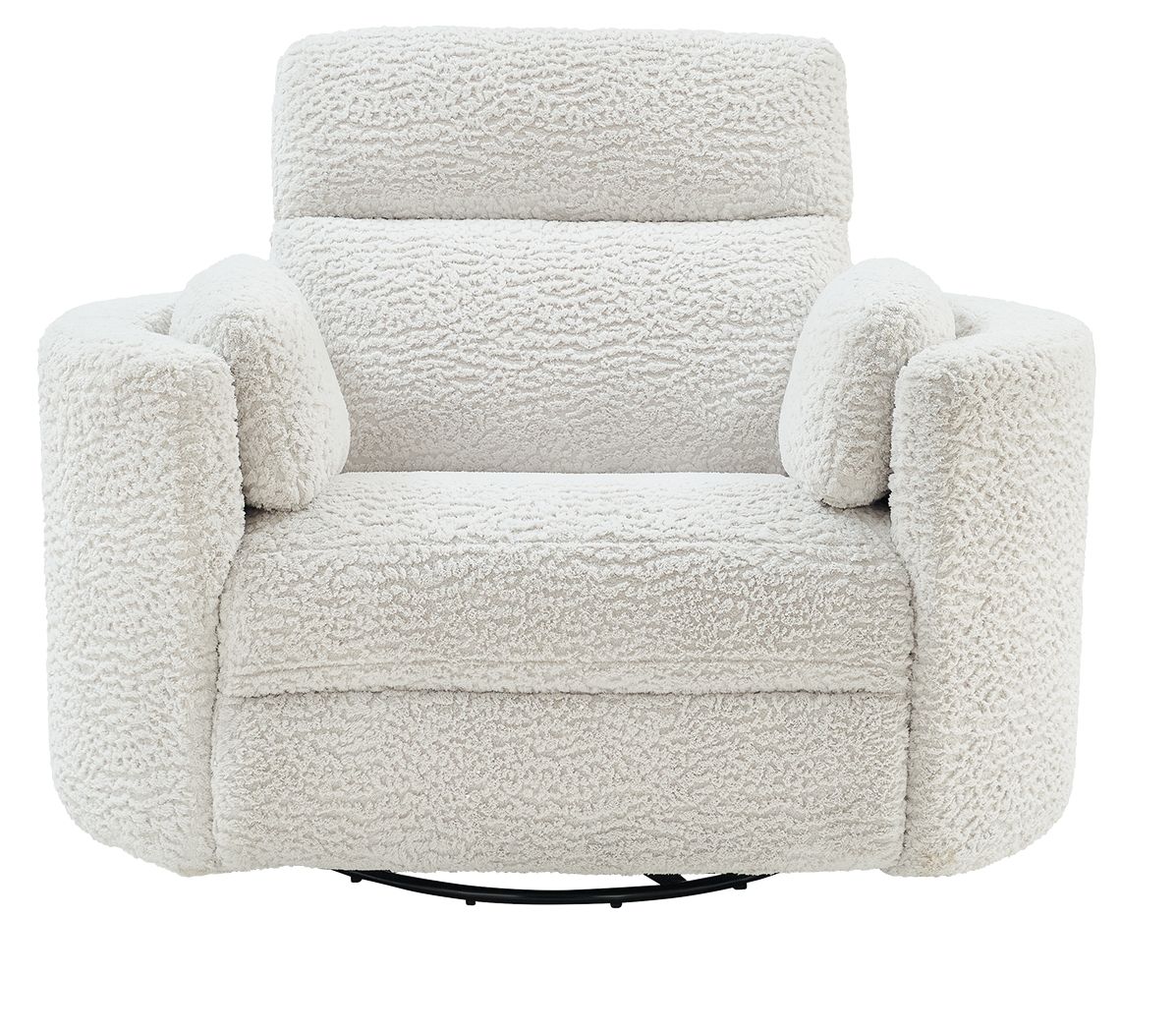 Ashley Furniture Gosaldo - Swivel Glider Power Recliner - Silver - Image 4