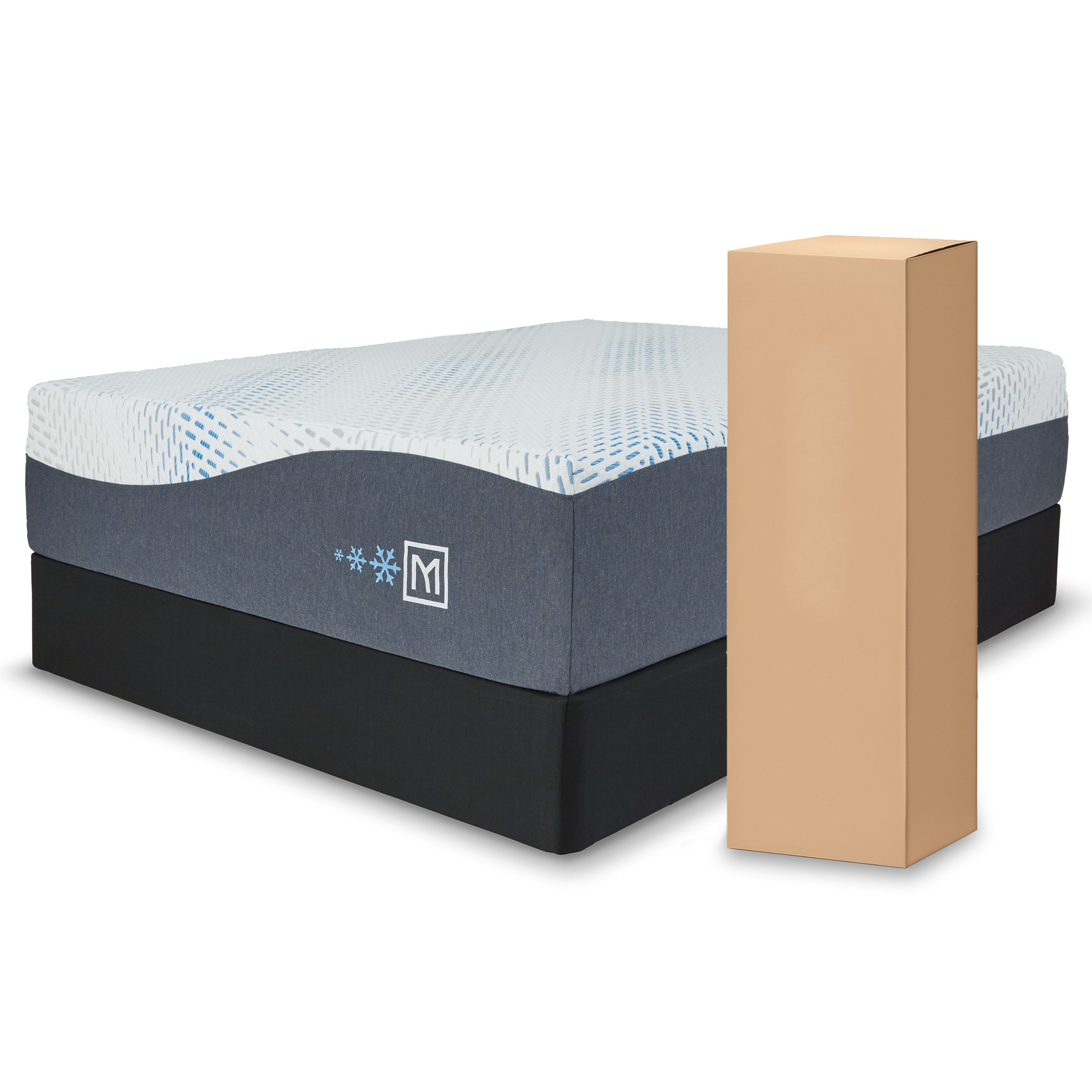 Ashley Furniture Millennium Luxury Gel Memory Foam - Luxury Gel King Mattress - White - Image 11