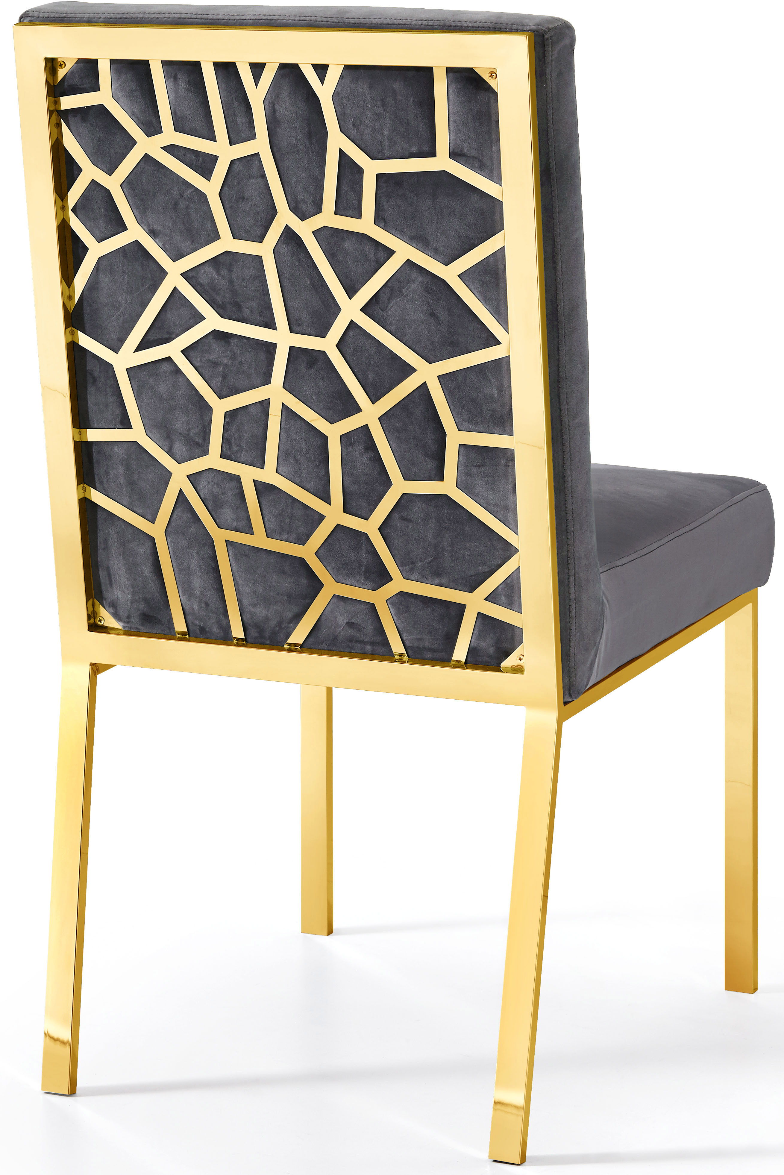 Opal - Fabric Dining Chair (Set of 2) - Gray