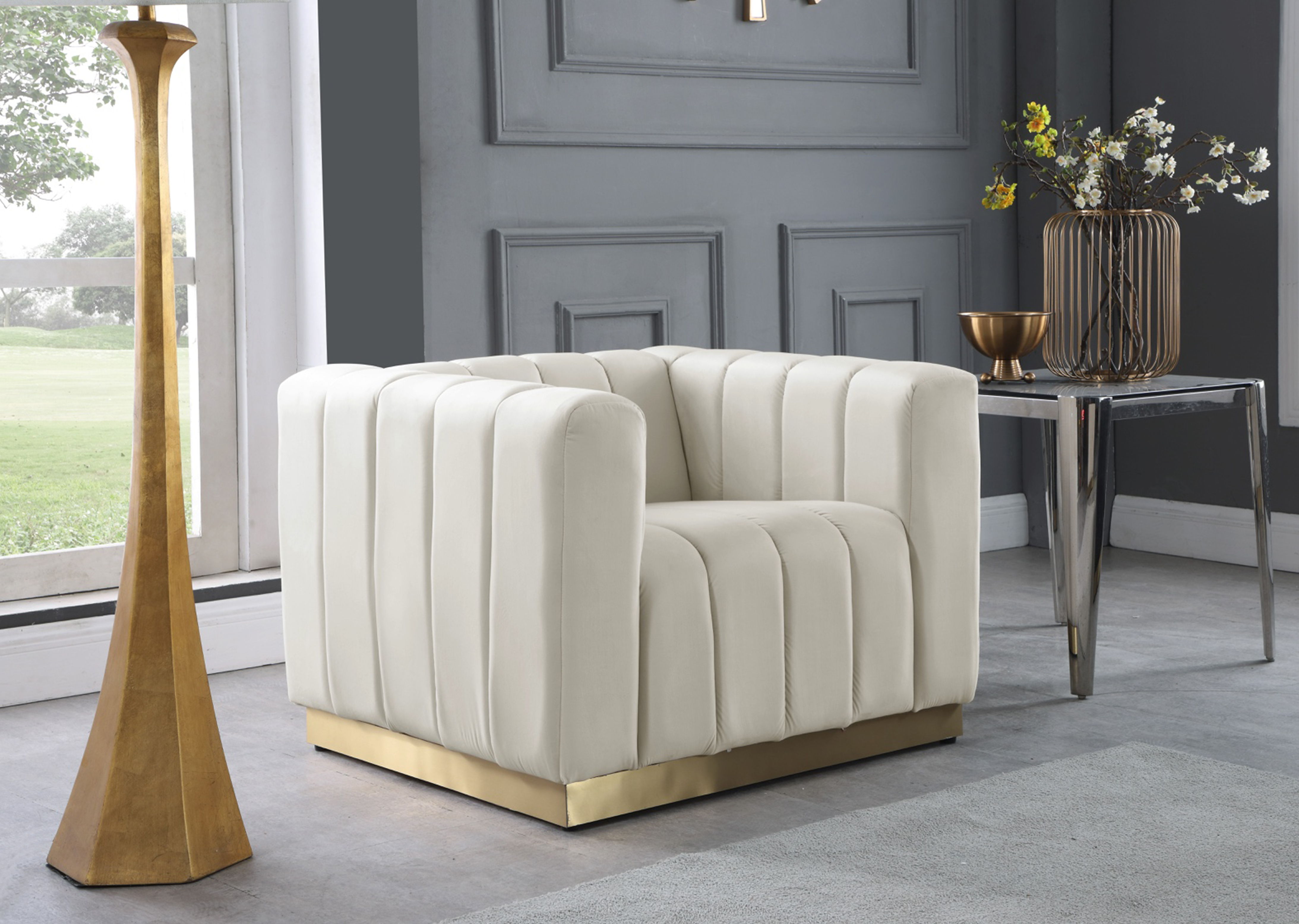 Marlon - Chair - Cream