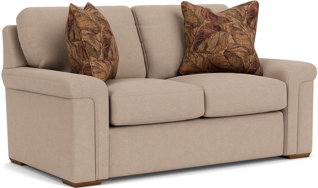 Blanchard - Fabric Loveseat, beige, view 3