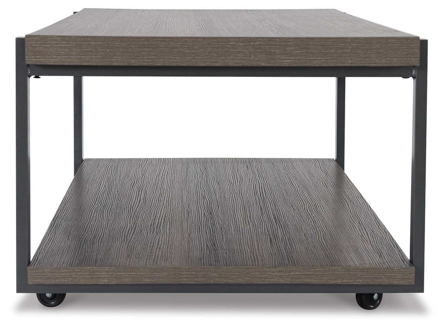Ashley Furniture Wilmaden - Occasional Table Set (Set of 3) - Gray / Black - Image 8