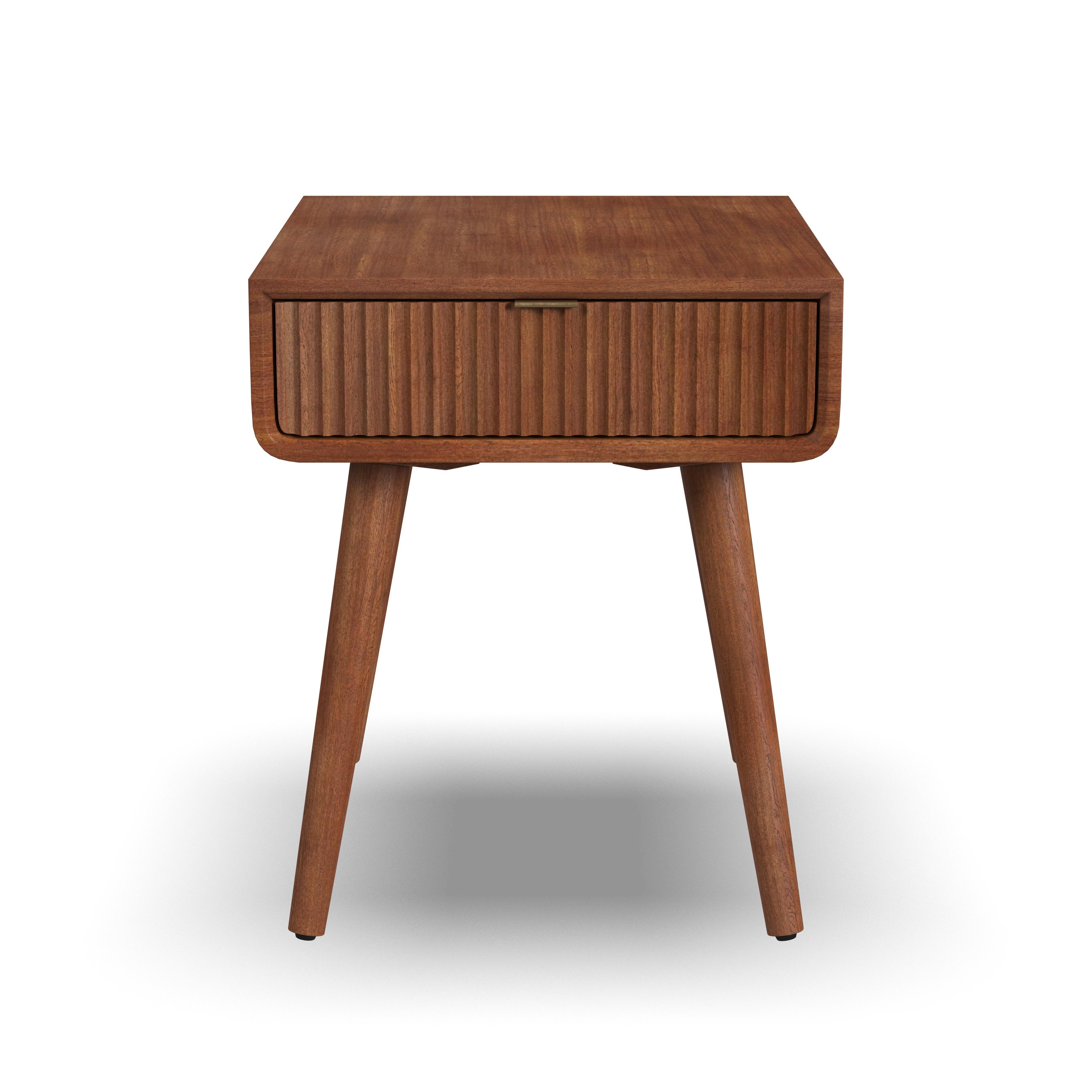 Ludwig - Occasional End Table - Dark Brown, dark brown, view 2