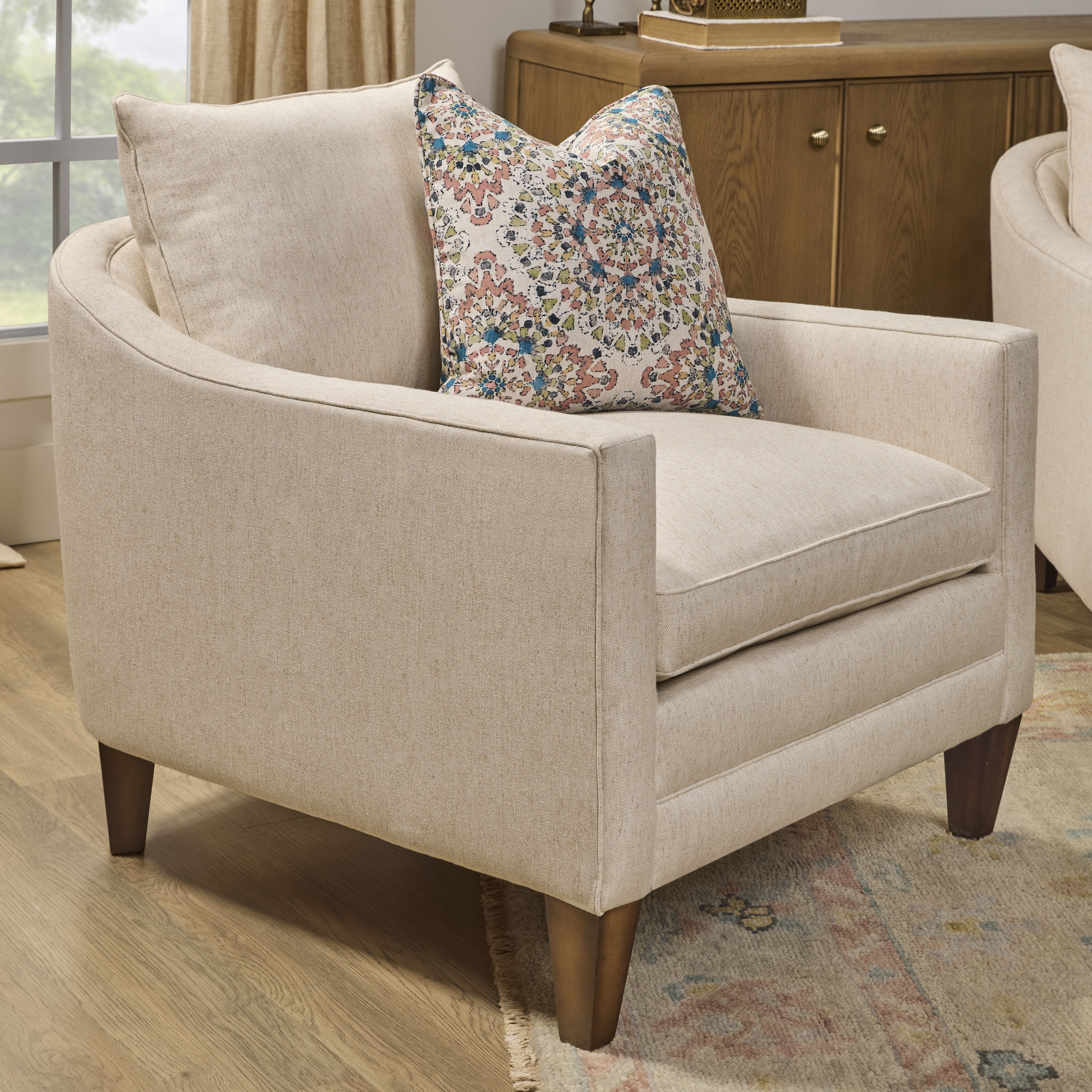Eleanora - Fabric Chair, gray
