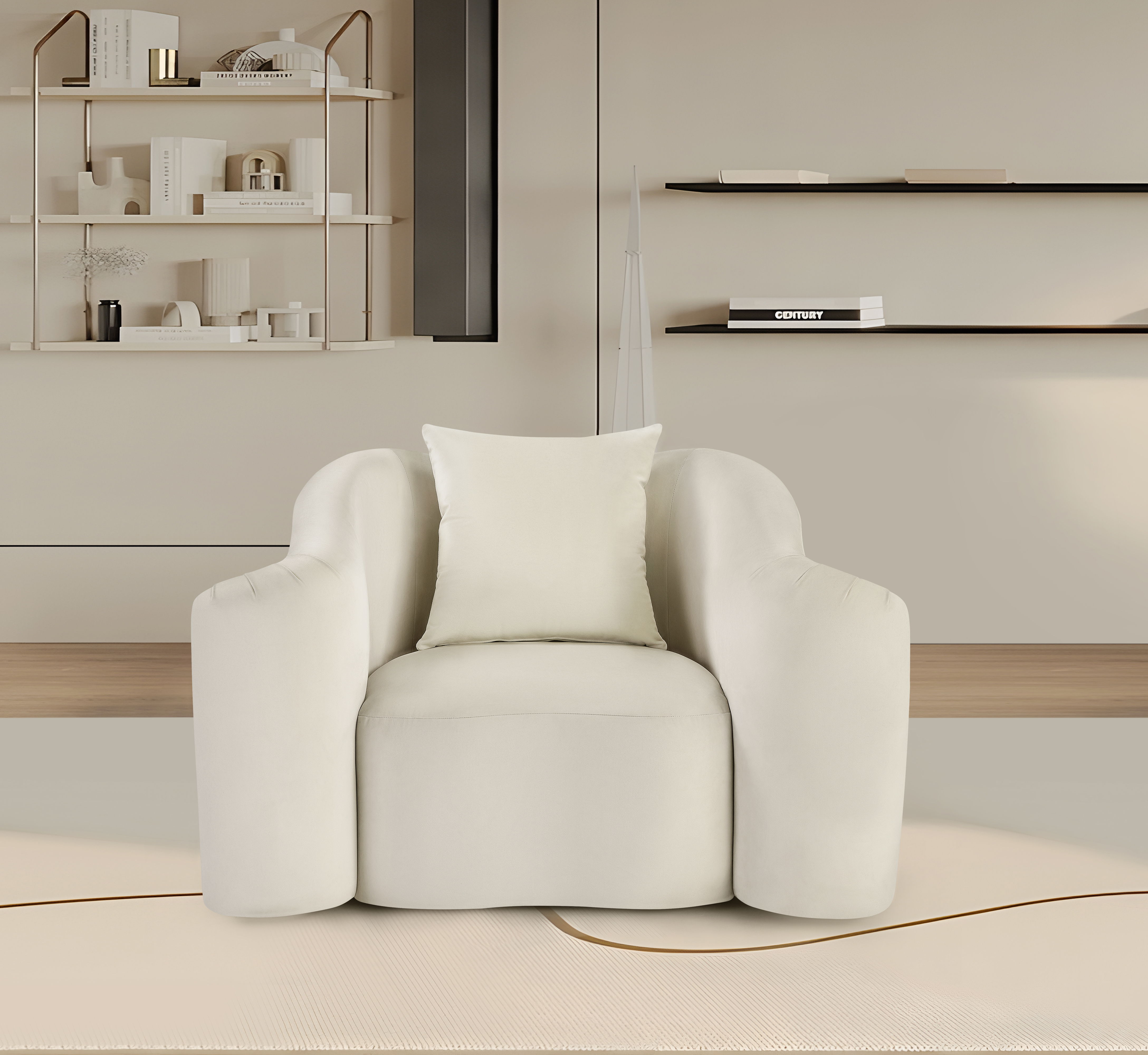 Destin - Chair - Cream